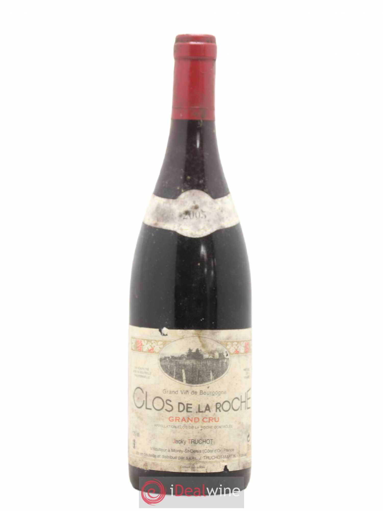 Clos de la Roche Grand Cru Jacky Truchot 2005 - Lot de 1 bouteille - 0