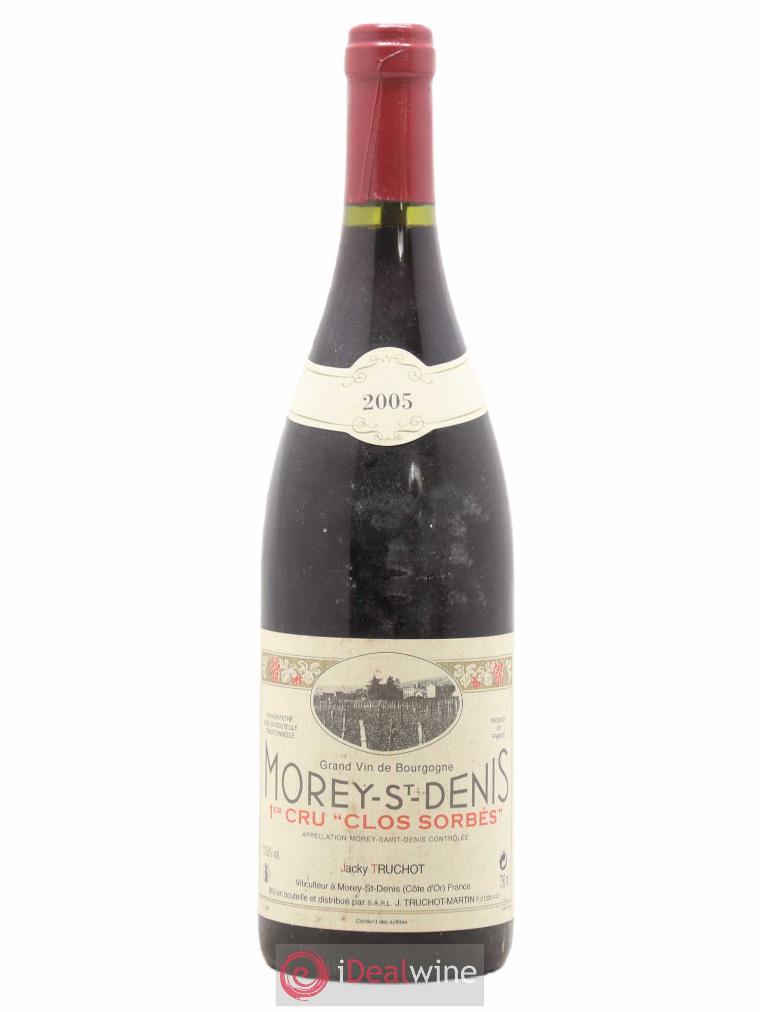 Morey-Saint-Denis 1er Cru Clos Sorbés Jacky Truchot 2005 - Lotto di 1 bottiglia - 0