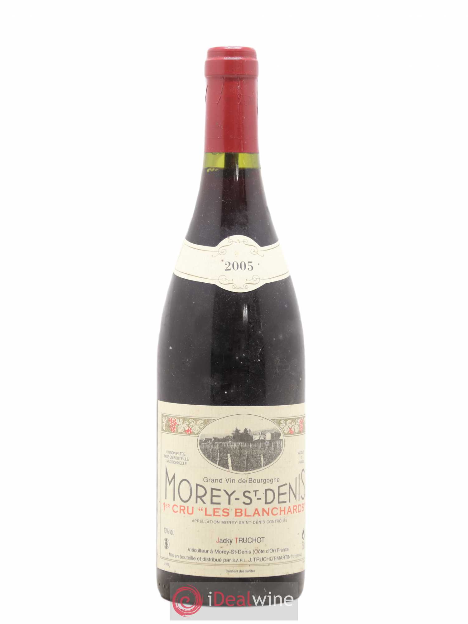 Morey-Saint-Denis 1er Cru Les Blanchards Jacky Truchot 2005 - Lot de 1 bouteille - 0