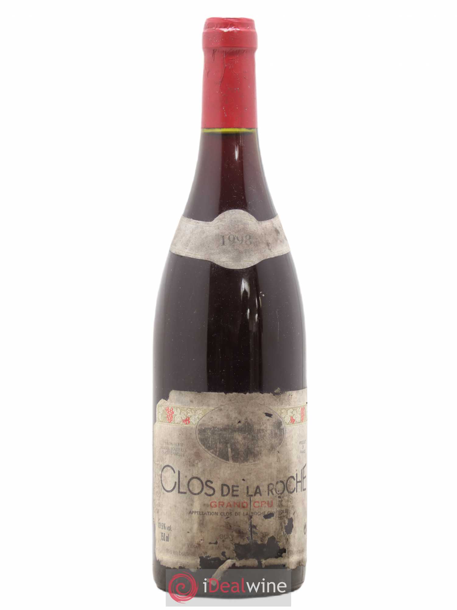Clos de la Roche Grand Cru Jacky Truchot 1998 - Lot de 1 bouteille - 0