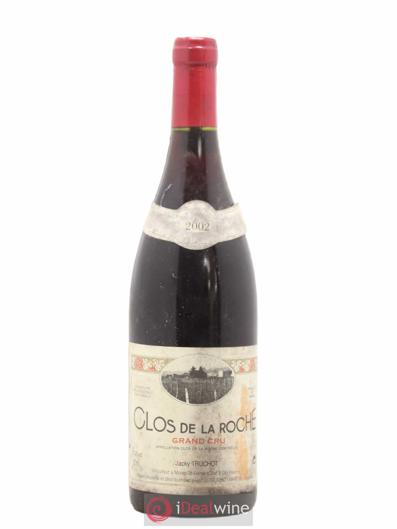 Clos de la Roche Grand Cru Jacky Truchot 2002 - Lot de 1 bouteille - 0