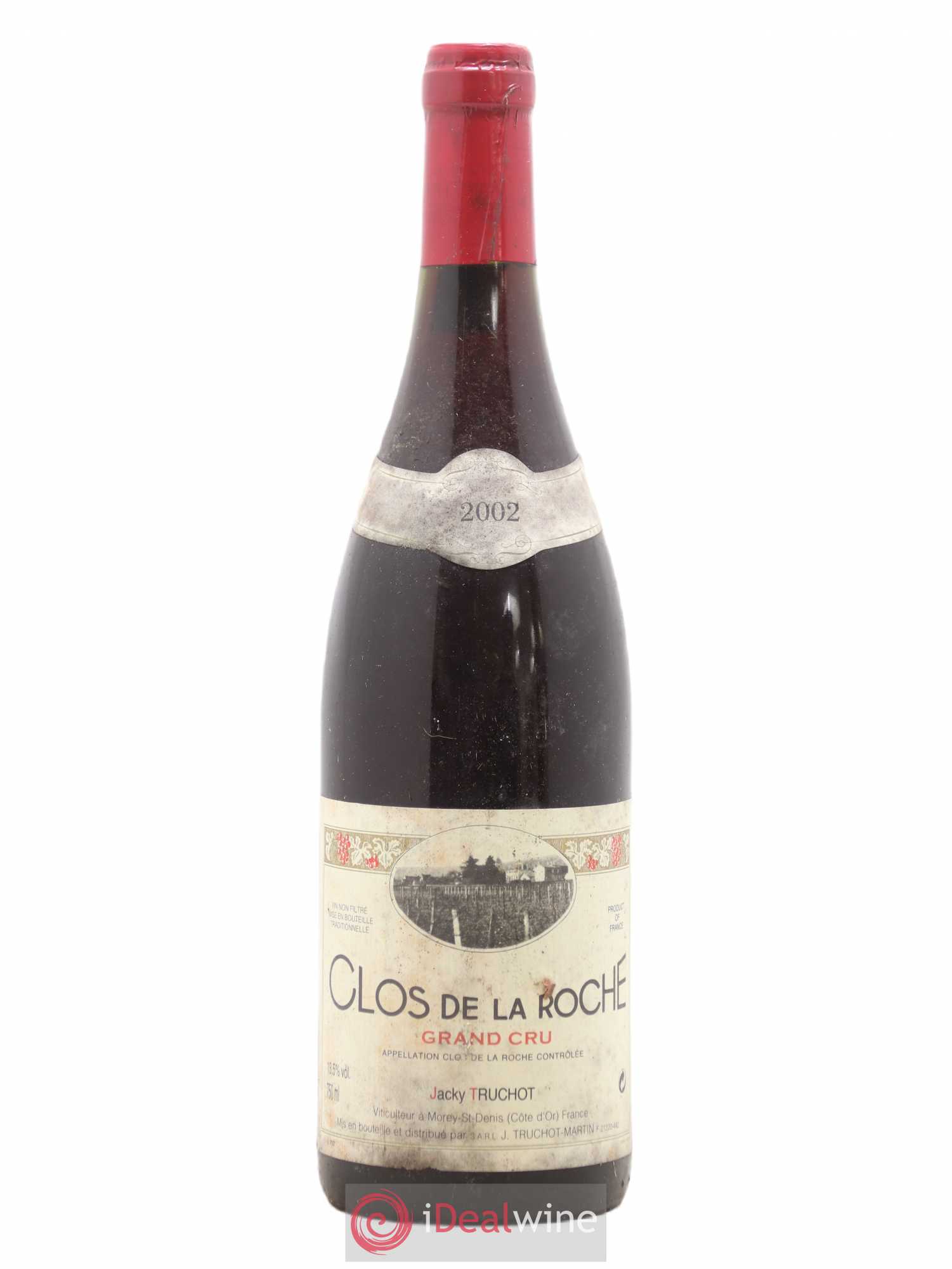 Clos de la Roche Grand Cru Jacky Truchot 2002 - Lot de 1 bouteille - 0