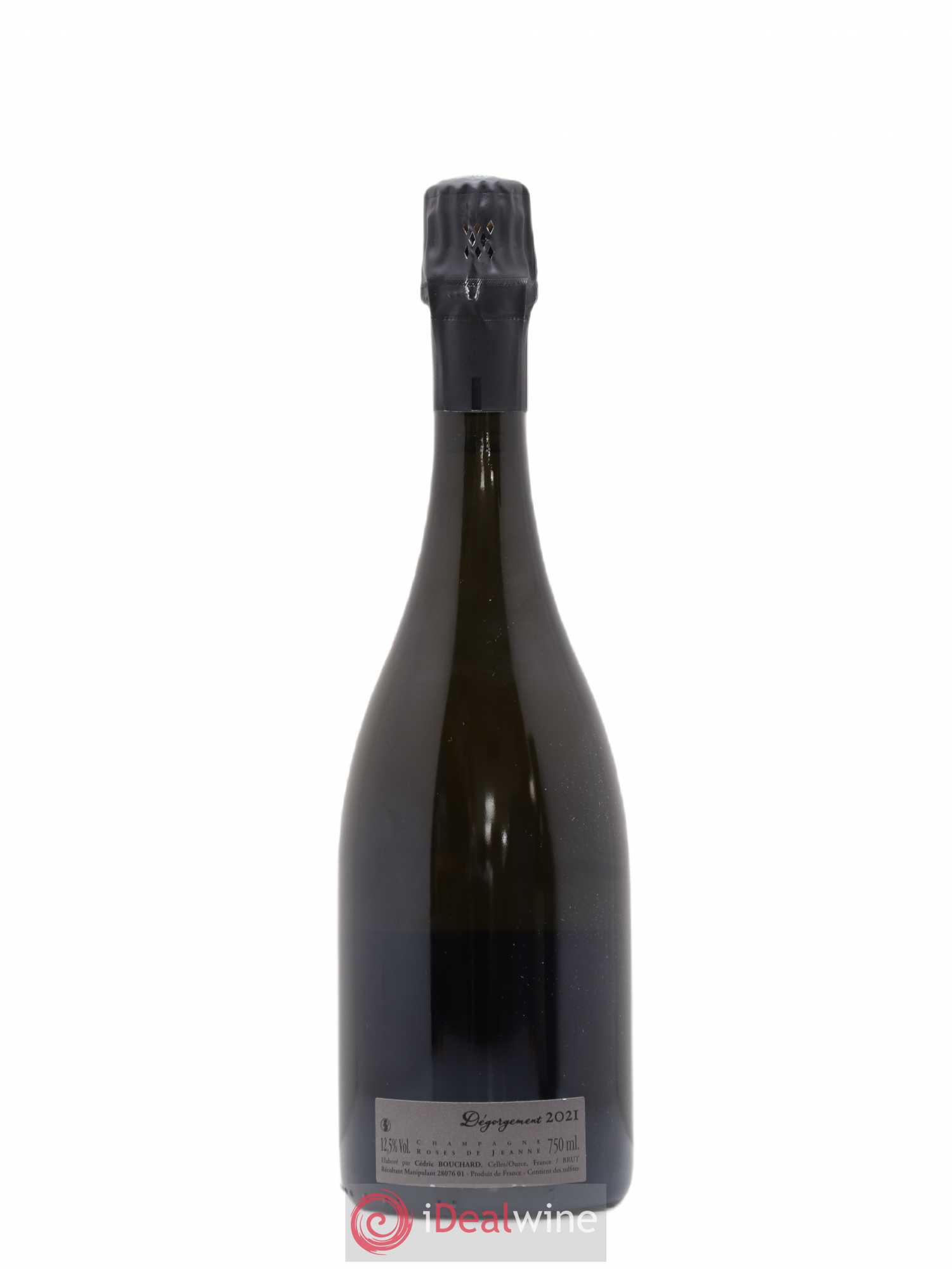 Roses de Jeanne Côte de Val Vilaine Blanc de Noirs Cédric Bouchard 2019 - Lot de 1 bouteille - 1