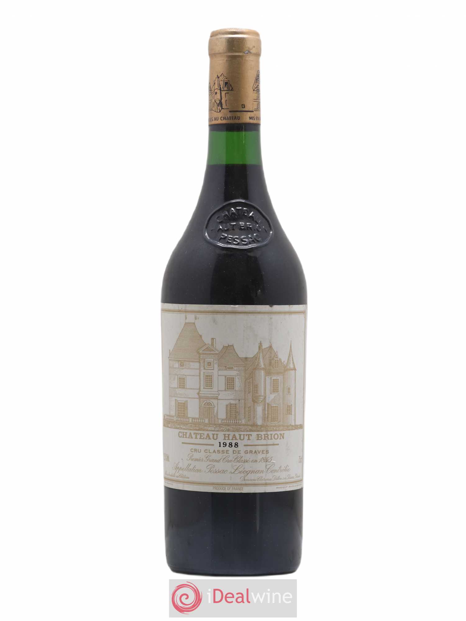 Château Haut Brion 1er Grand Cru Classé 1988 - Lot de 1 bouteille - 0