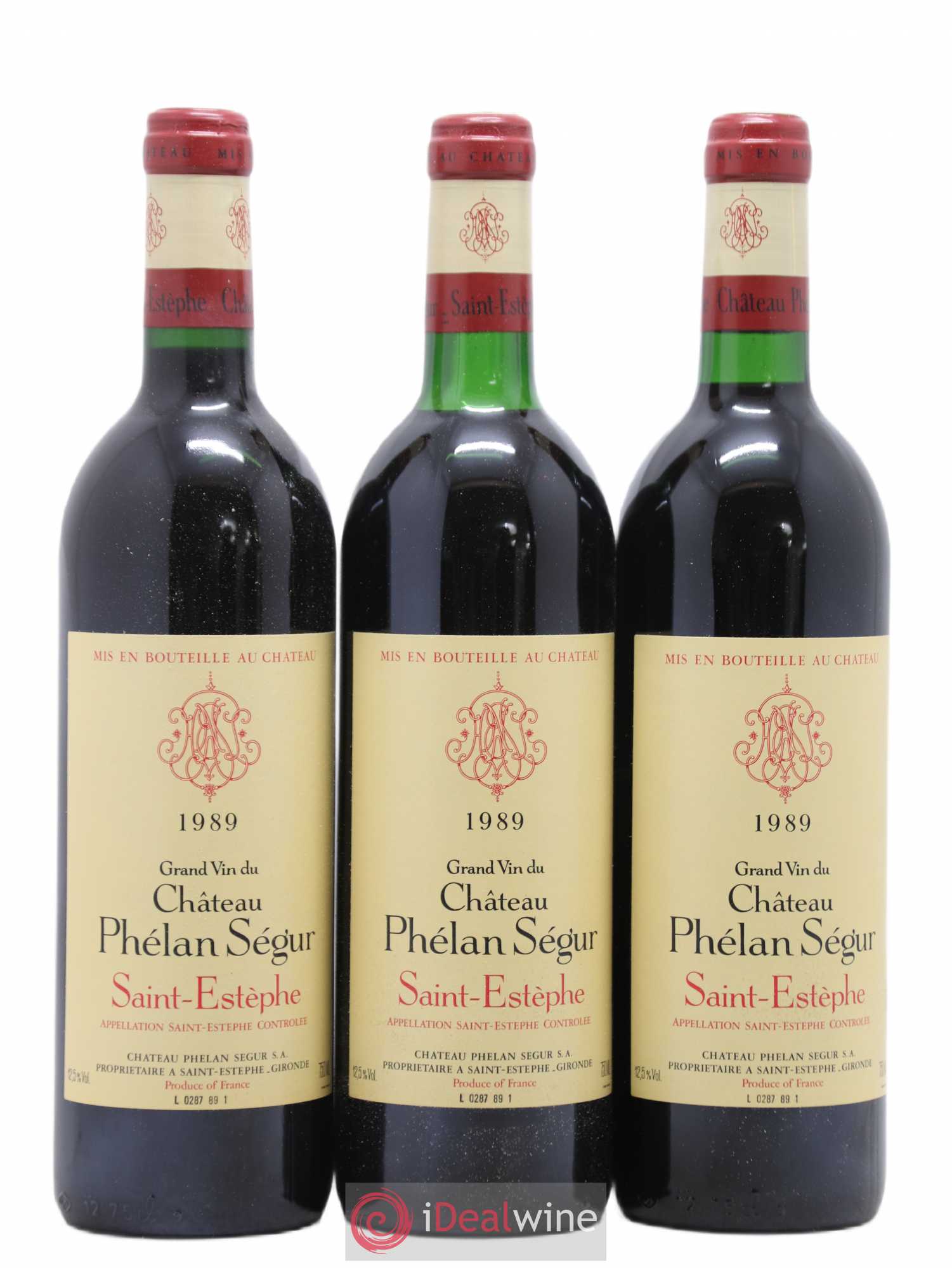 Château Phélan Ségur 1989 - Lot de 12 bouteilles - 4