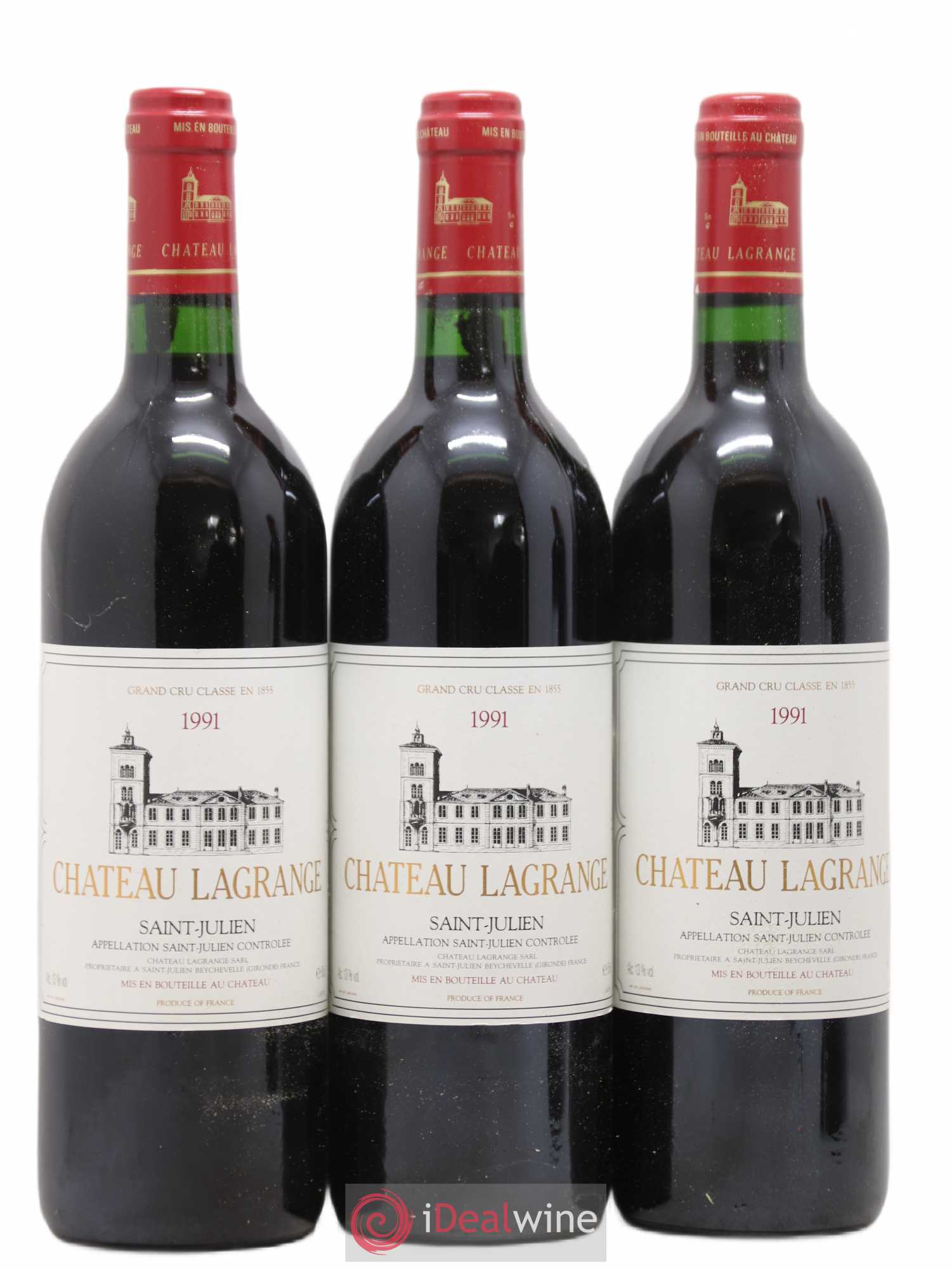 Château Lagrange 3ème Grand Cru Classé 1991 - Lot de 12 bouteilles - 3