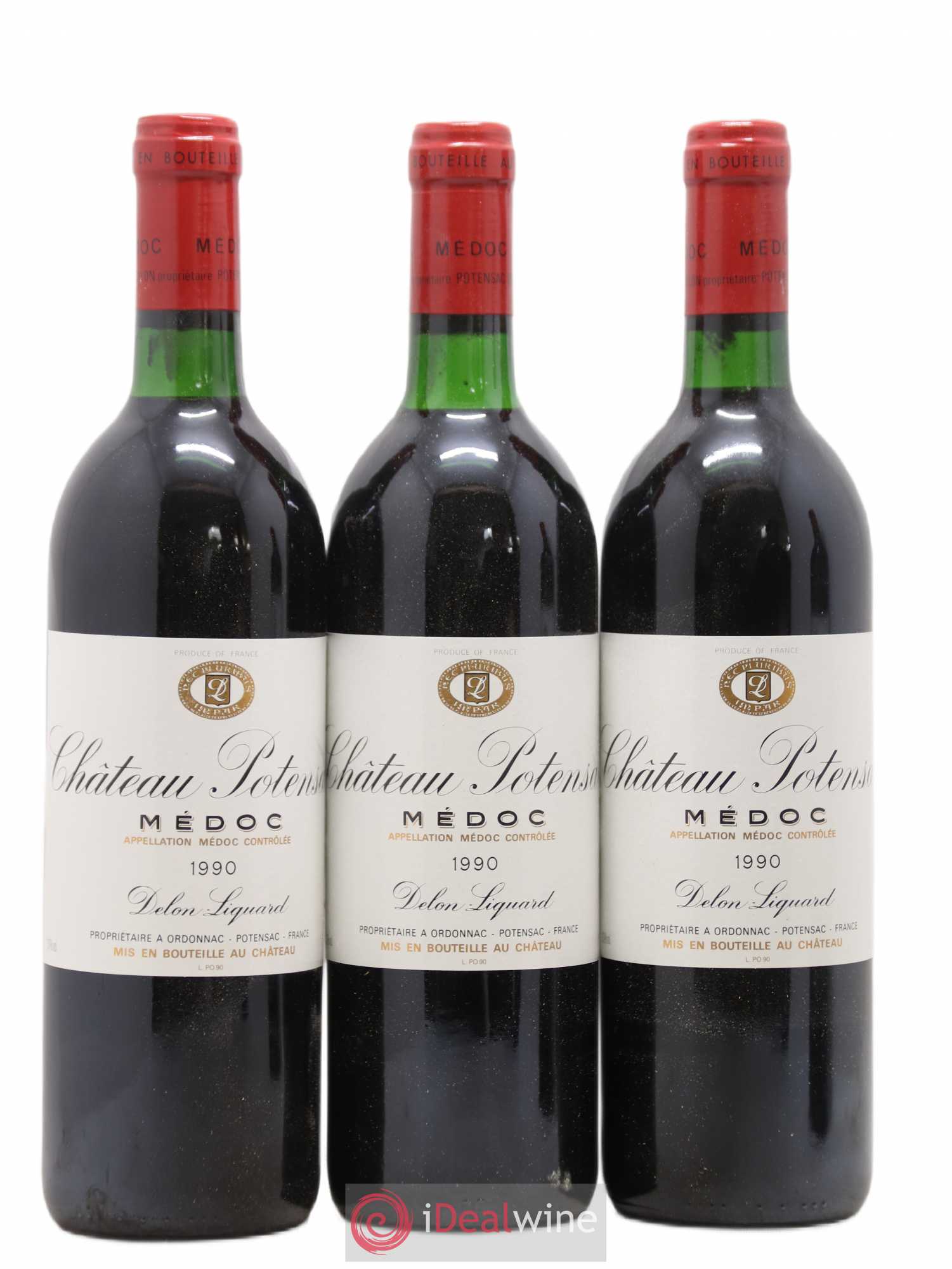 Château Potensac 1990 - Lot de 12 bouteilles - 2