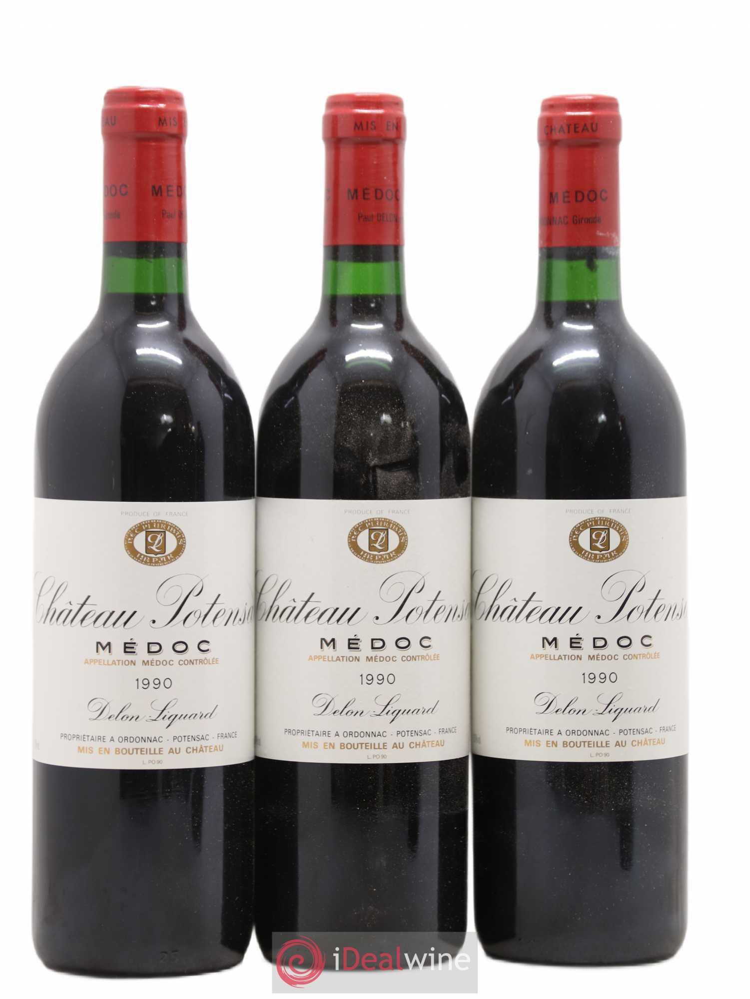 Château Potensac 1990 - Lot de 12 bouteilles - 3