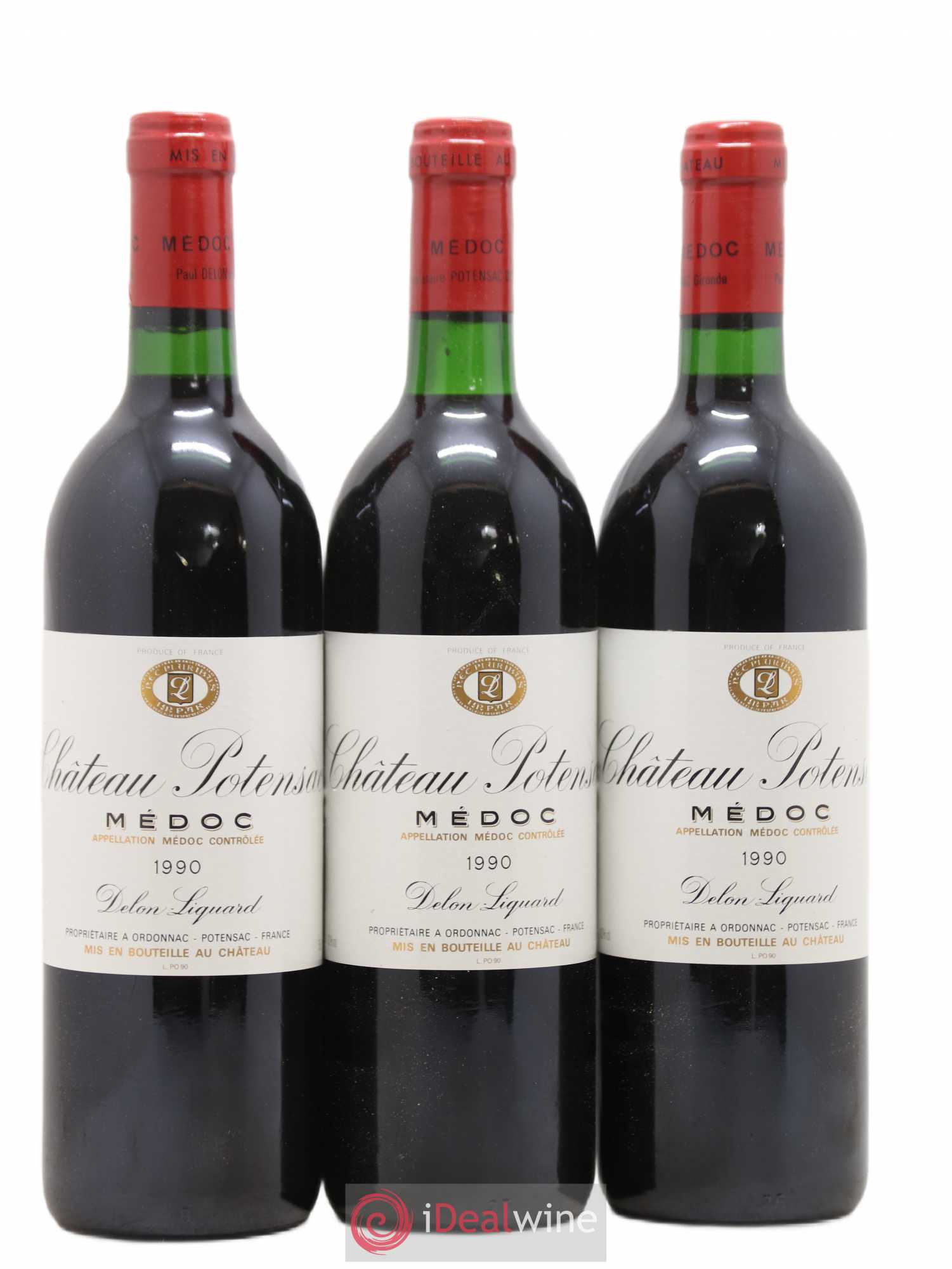 Château Potensac 1990 - Lot de 12 bouteilles - 4
