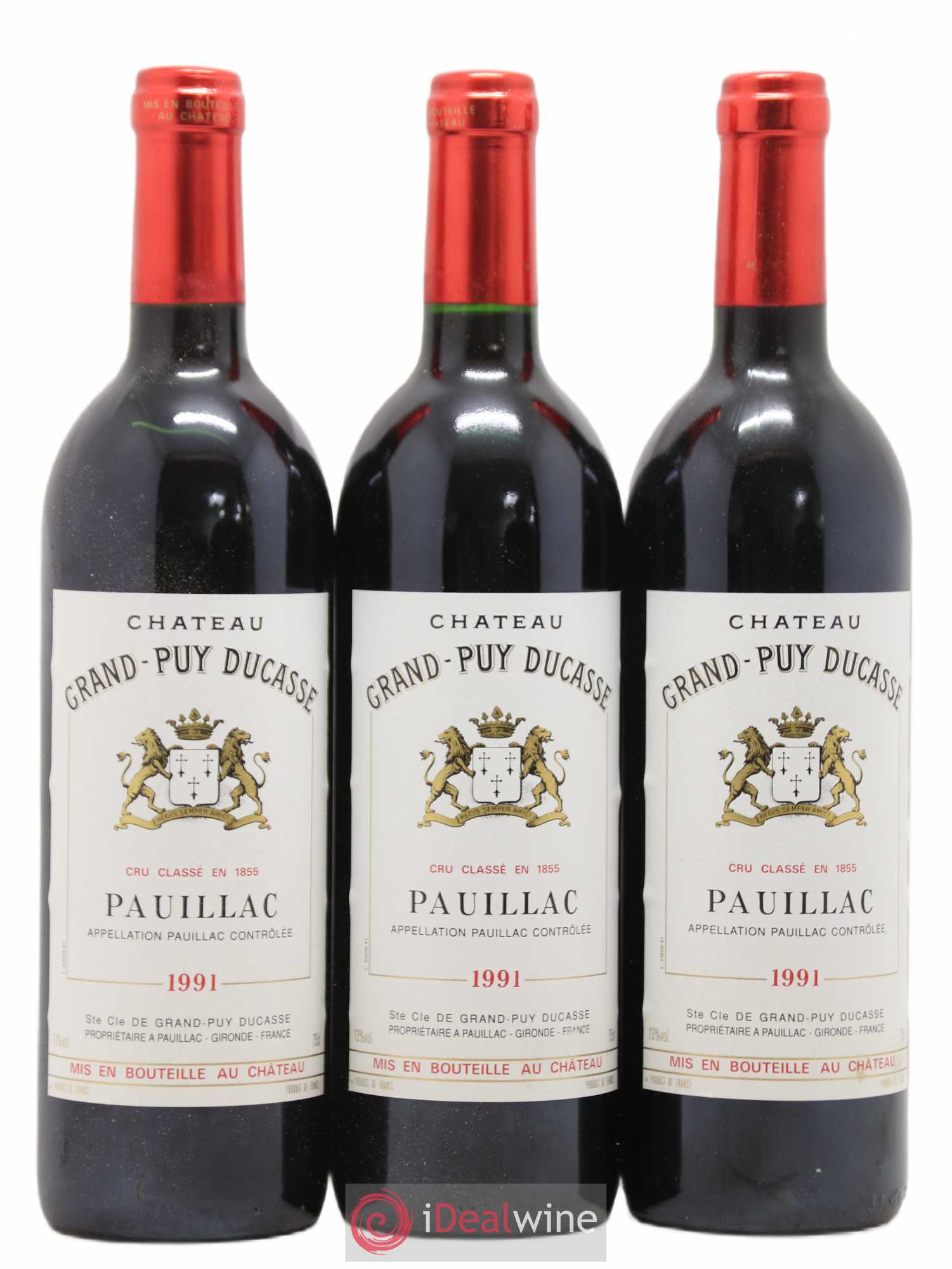 Château Grand Puy Ducasse 5ème Grand Cru Classé 1991 - Lot de 12 bouteilles - 4