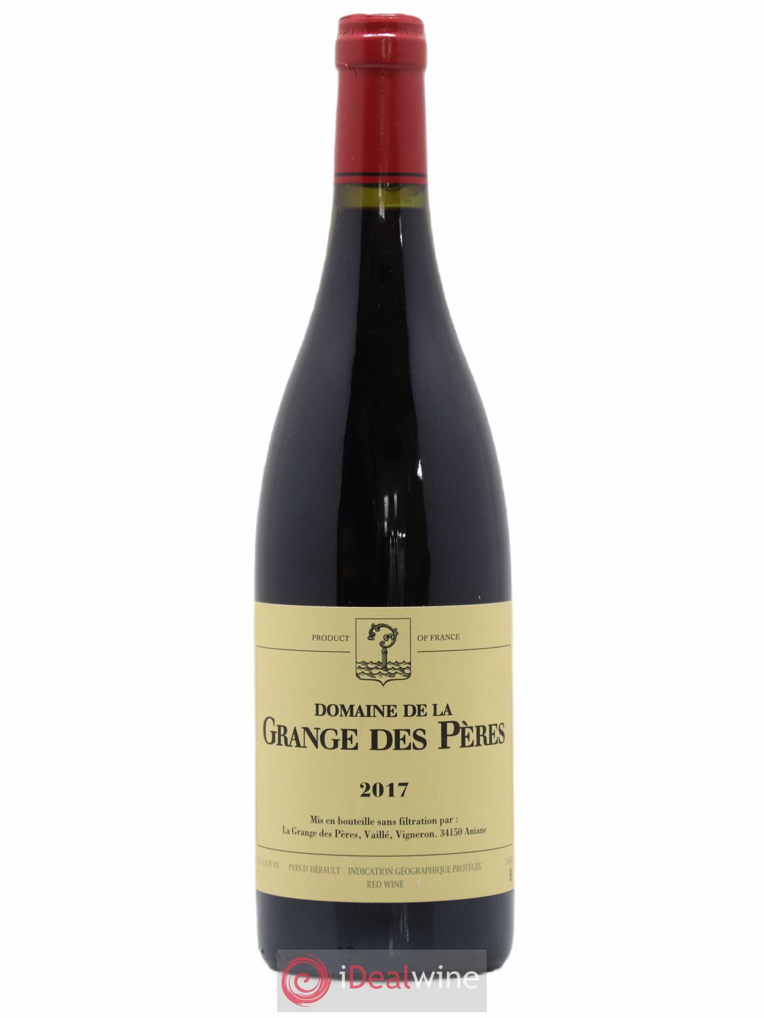 Pays d'Hérault Grange des Pères Laurent Vaillé 2017 - Lot de 1 bouteille - 0