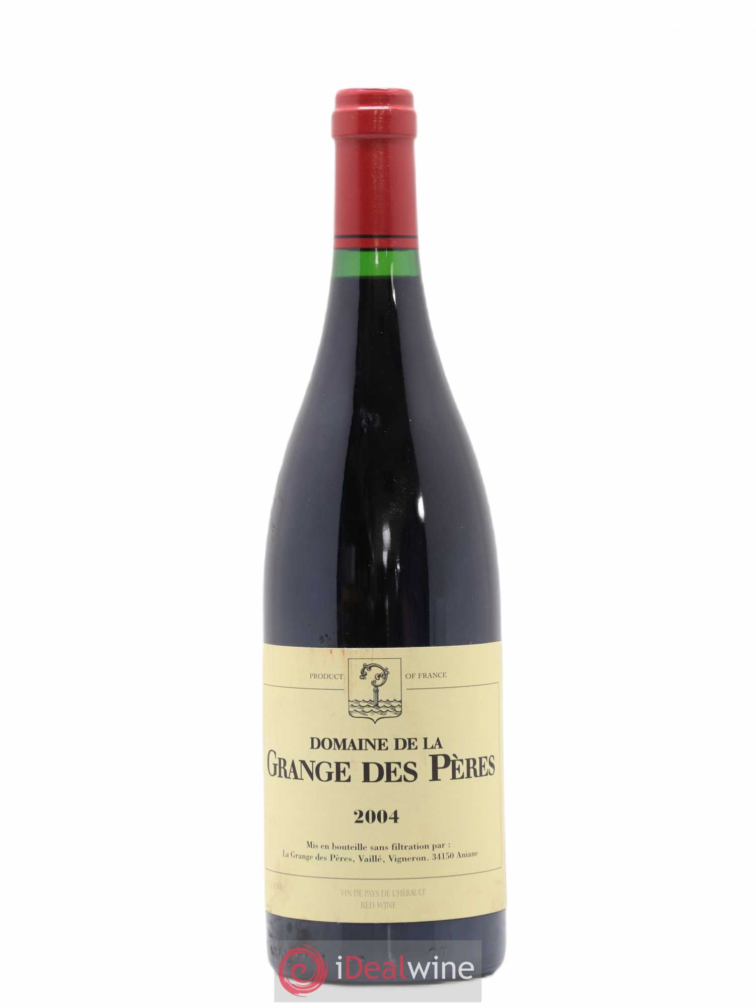 Pays d'Hérault Grange des Pères Laurent Vaillé 2004 - Lot de 1 bouteille - 0