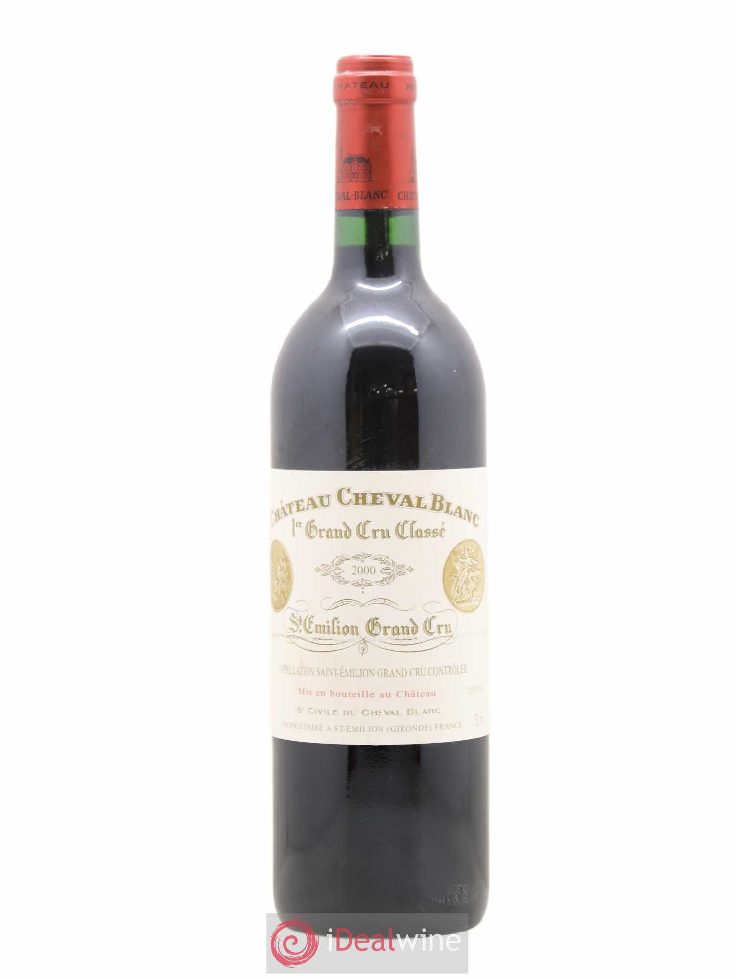 Château Cheval Blanc 1er Grand Cru Classé A 2000 - Lot de 1 bouteille - 0