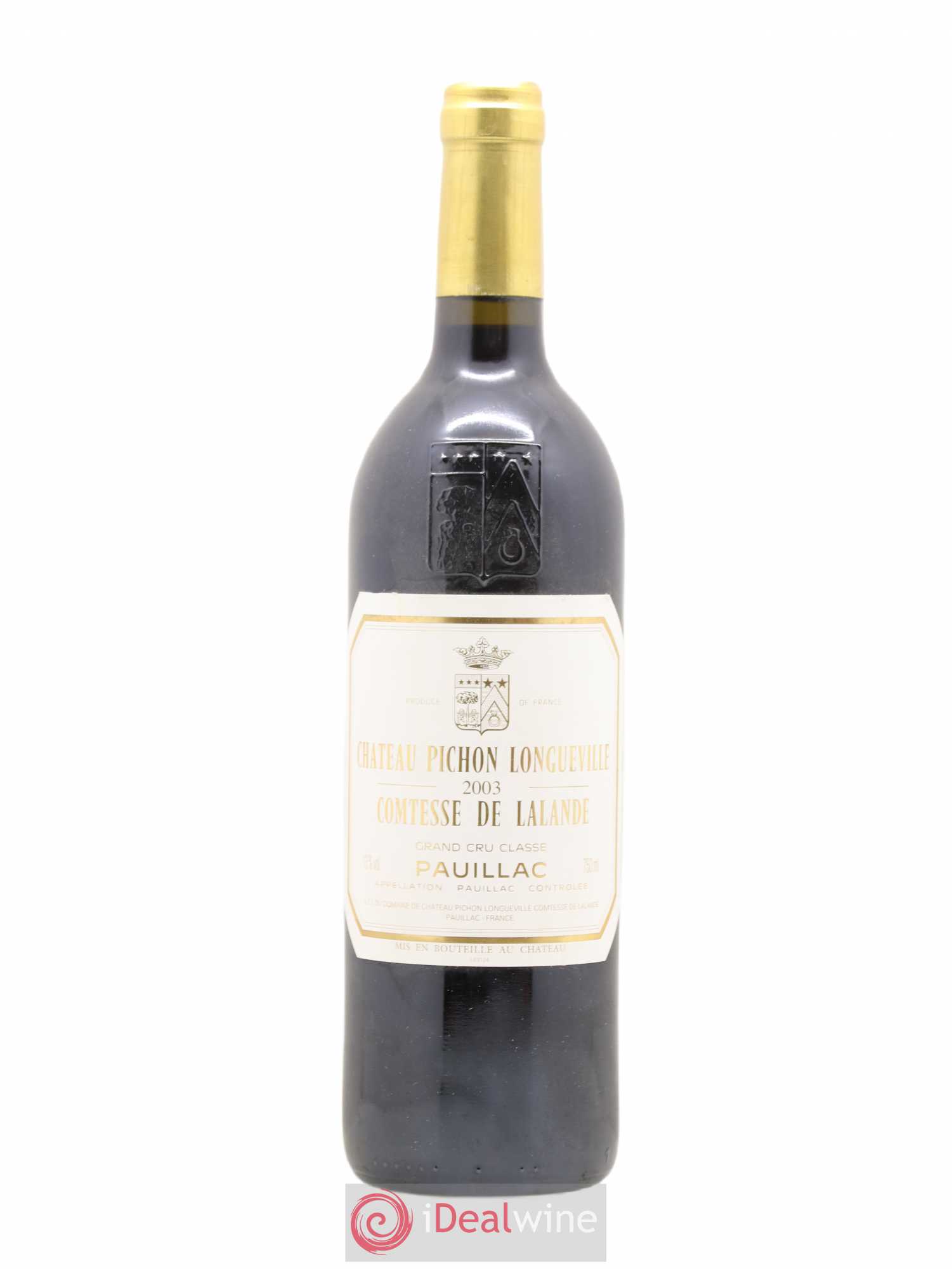 Château Pichon Longueville Comtesse de Lalande 2ème Grand Cru Classé 2003 - Lot de 1 bouteille - 0