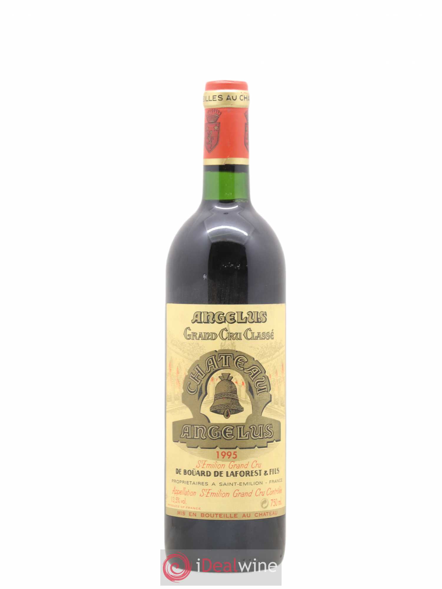 Château Angélus 1er Grand Cru Classé A 1995 - Lot de 1 bouteille - 0