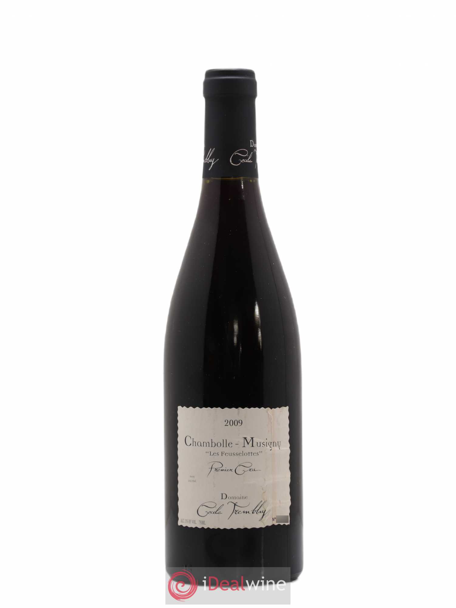 Chambolle-Musigny 1er Cru Les Feusselottes Cécile Tremblay 2009 - Lot de 1 bouteille - 0