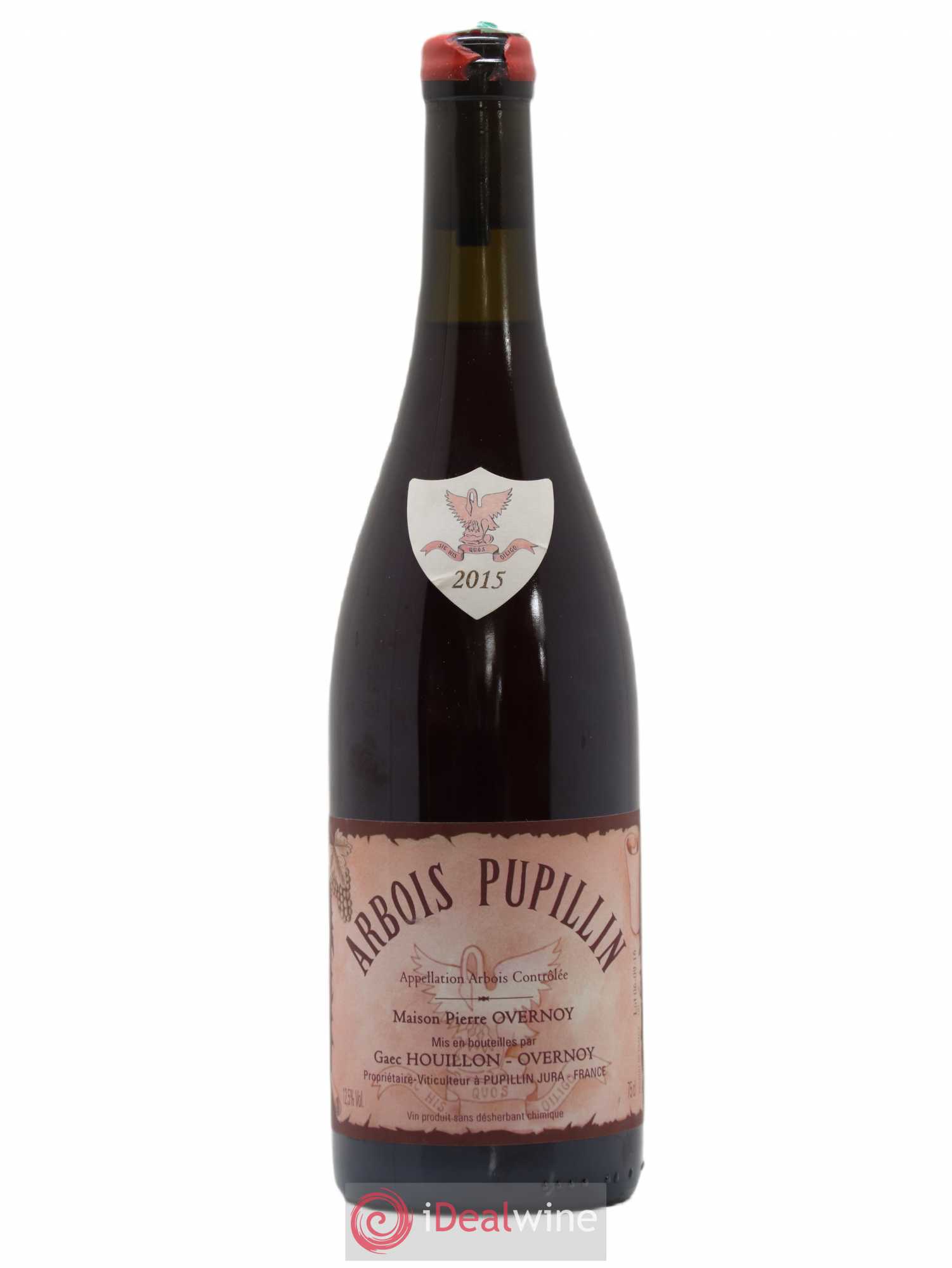 Arbois-Pupillin Poulsard (cire rouge) Overnoy-Houillon (Domaine) 2015 - Lot de 1 bouteille - 0