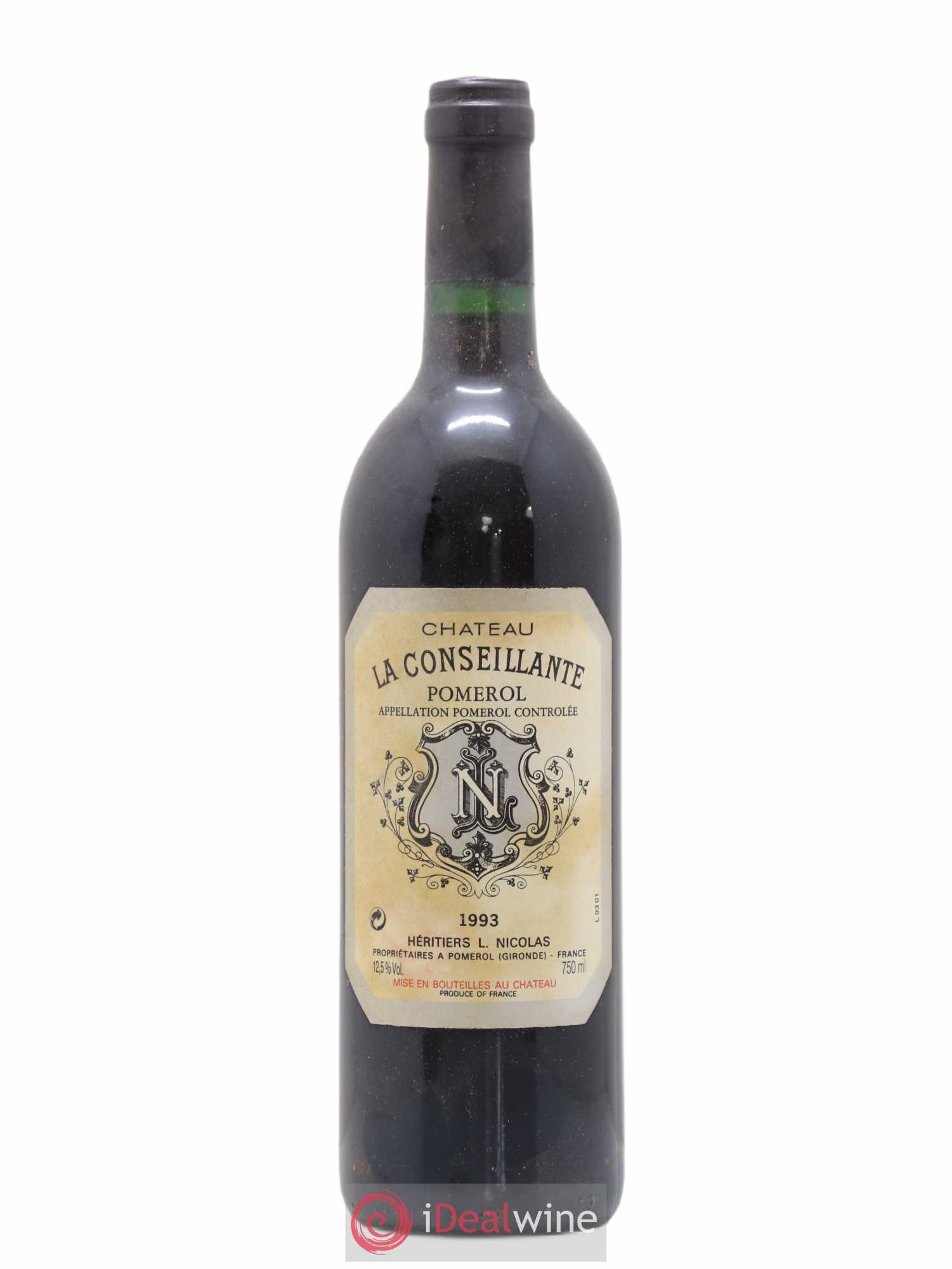 Château la Conseillante 1993 - Lot de 1 bouteille - 0