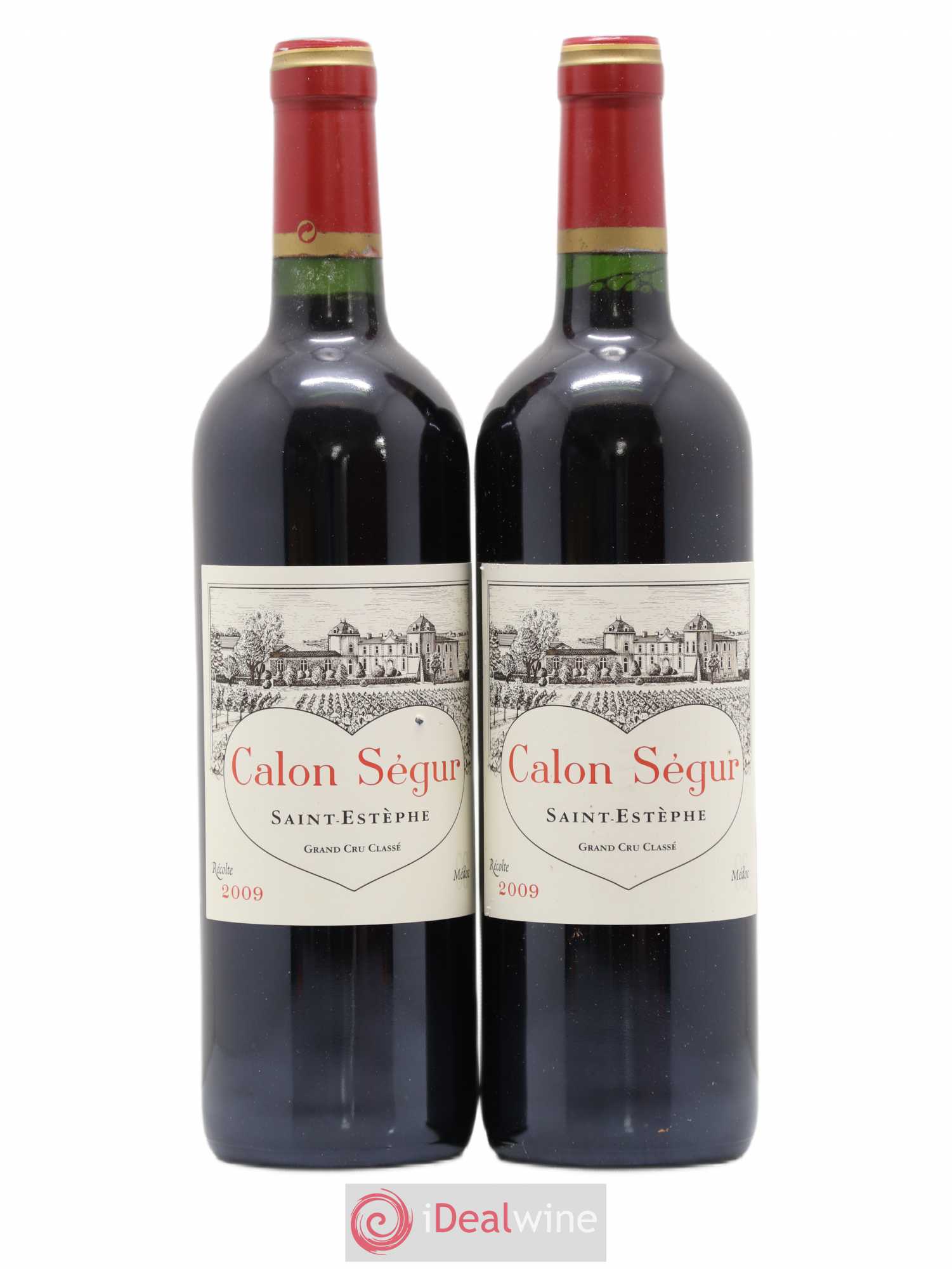 Château Calon Ségur 3ème Grand Cru Classé 2009 - Lot de 2 bouteilles - 0