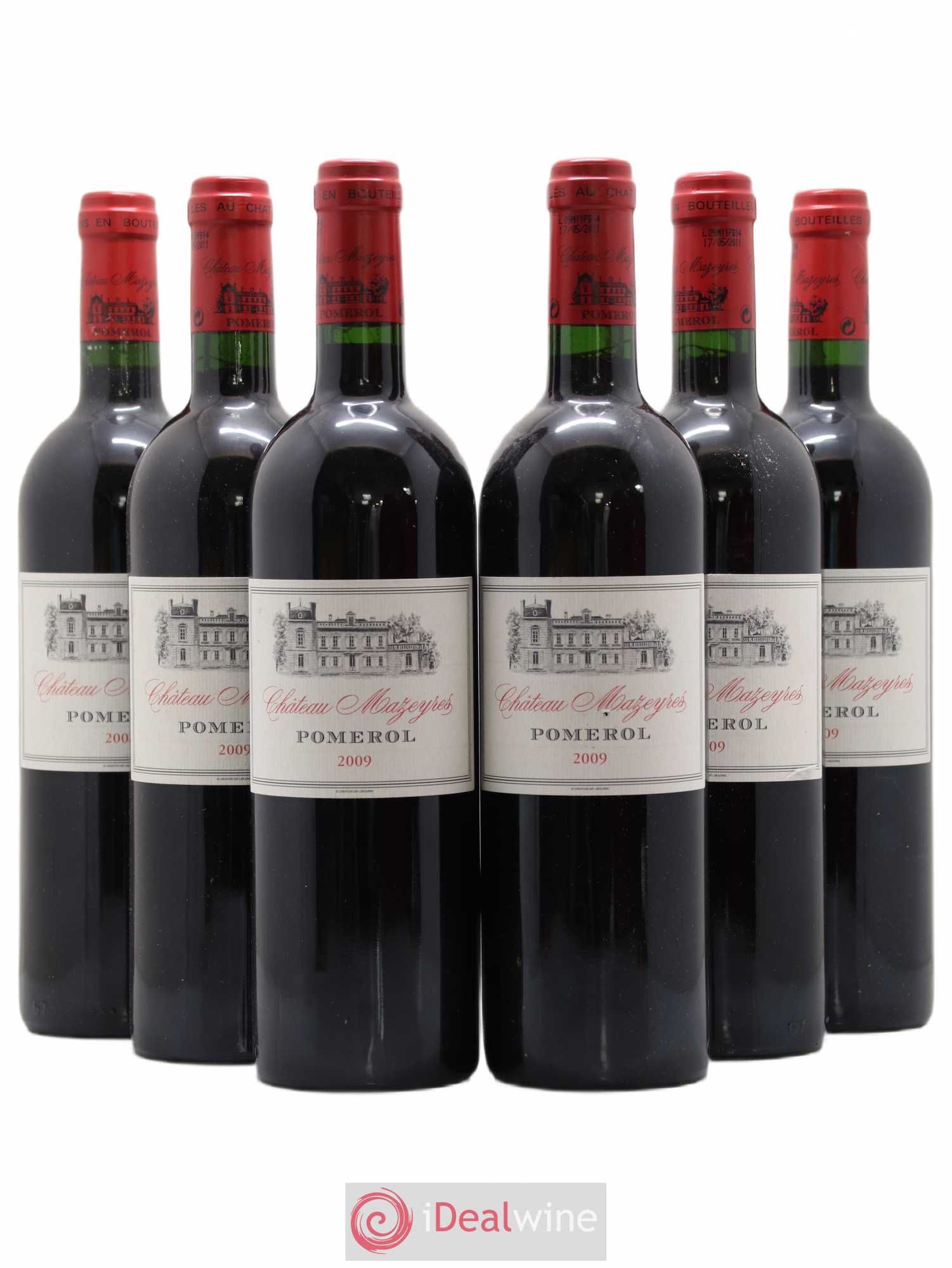 Château Mazeyres (sans prix de réserve) 2009 - Lot de 6 bouteilles - 0