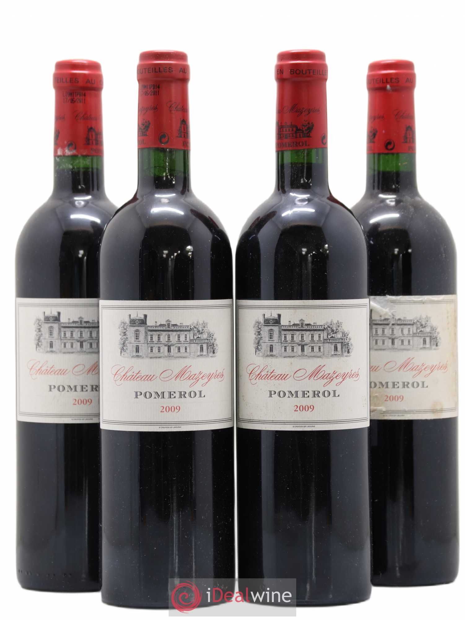 Château Mazeyres 2009 - Lot de 4 bouteilles - 0