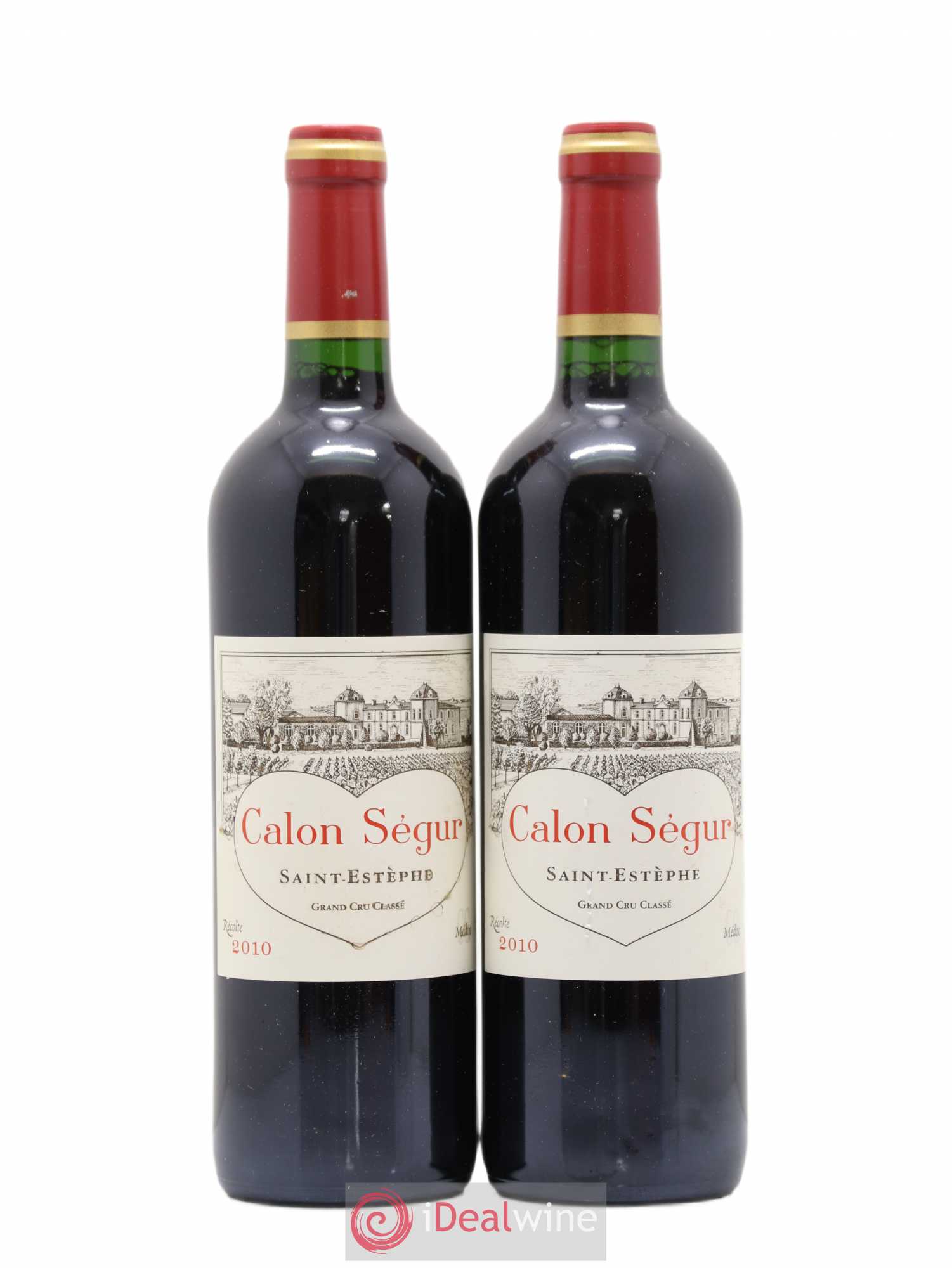 Château Calon Ségur 3ème Grand Cru Classé 2010 - Lot de 2 bouteilles - 0