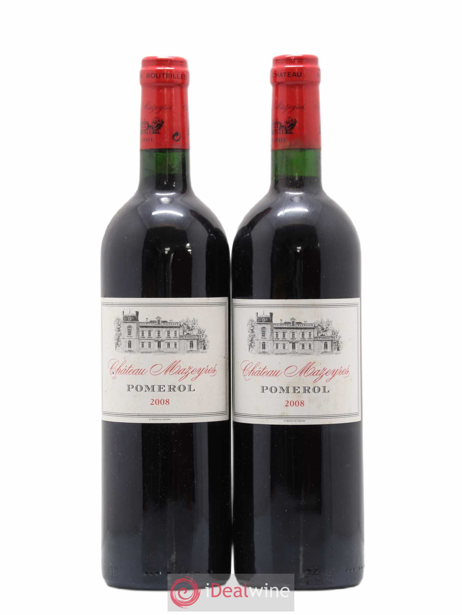 Château Mazeyres 2008 - Lot de 2 bouteilles - 0