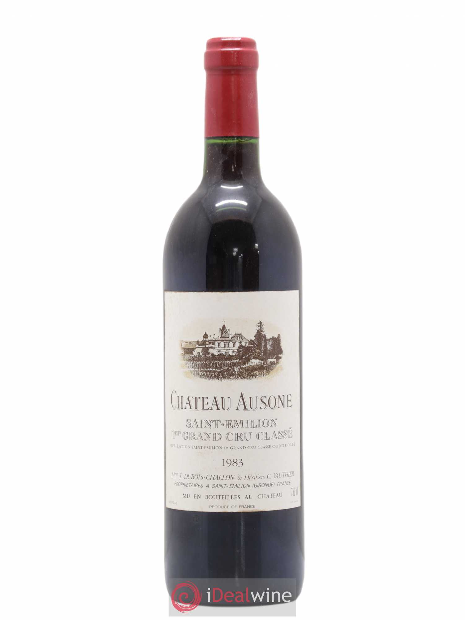 Château Ausone 1er Grand Cru Classé A 1983 - Lot de 1 bouteille - 0