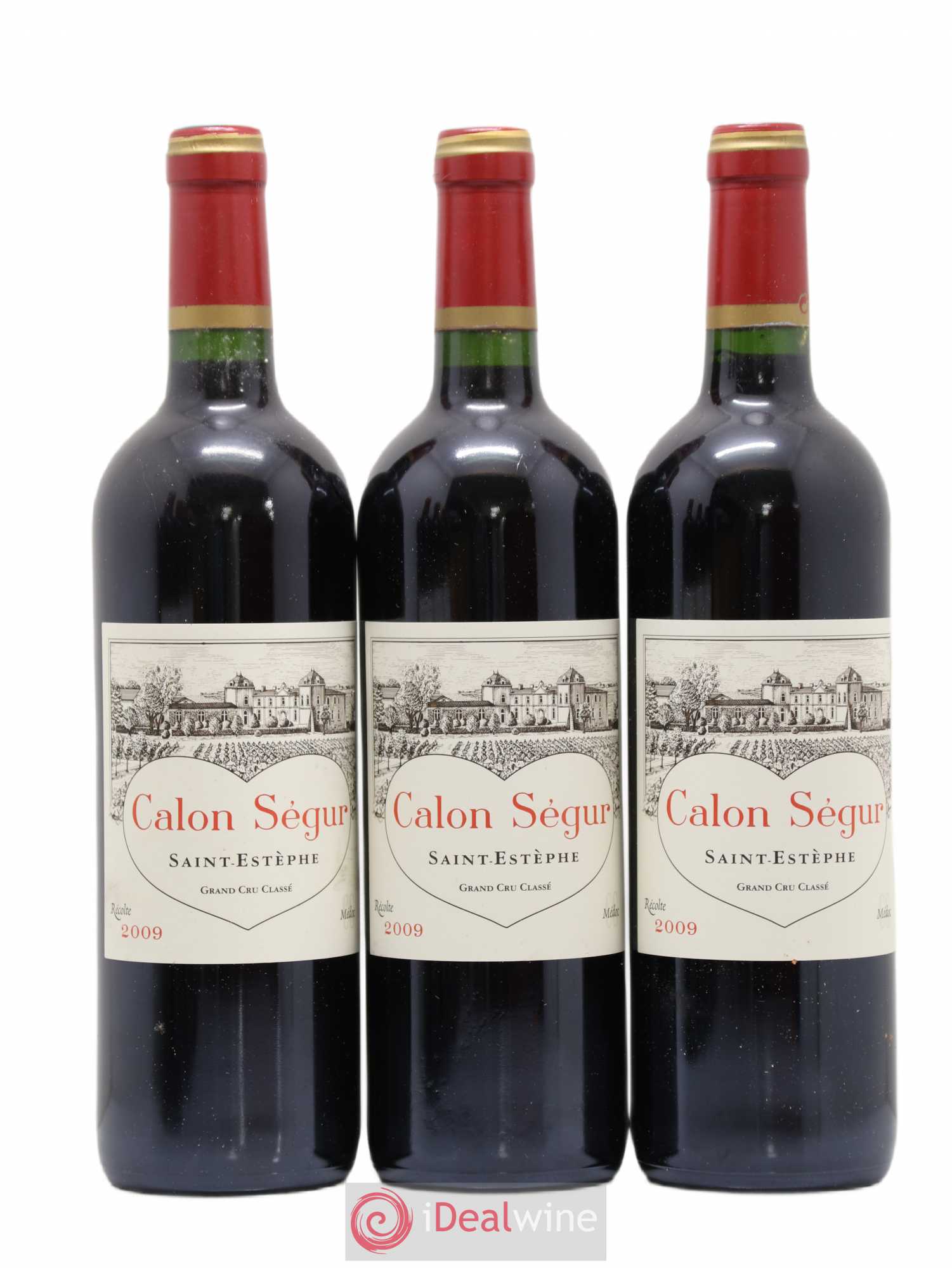 Château Calon Ségur 3ème Grand Cru Classé 2009 - Lot de 6 bouteilles - 1