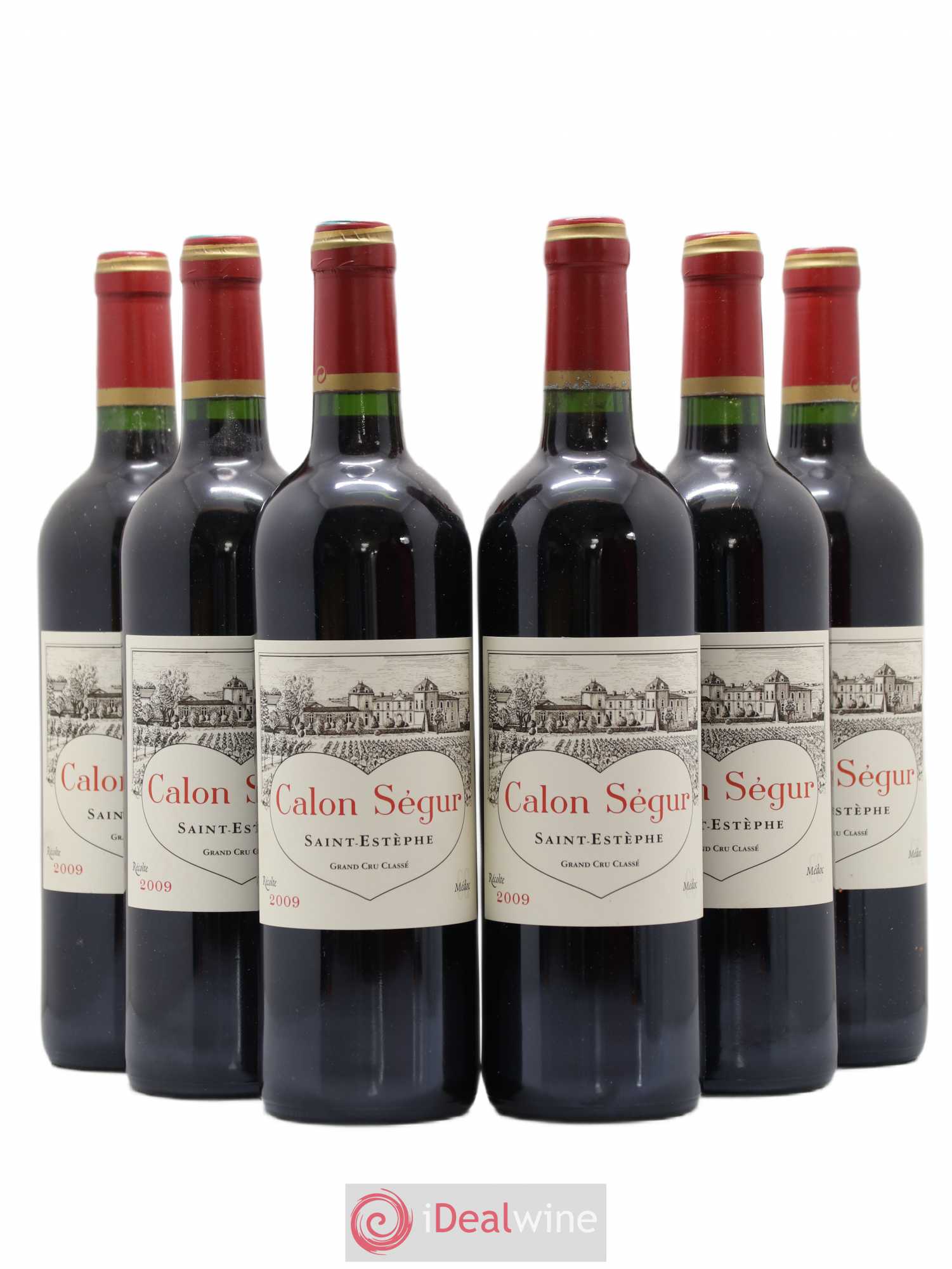 Château Calon Ségur 3ème Grand Cru Classé 2009 - Lot de 6 bouteilles - 0