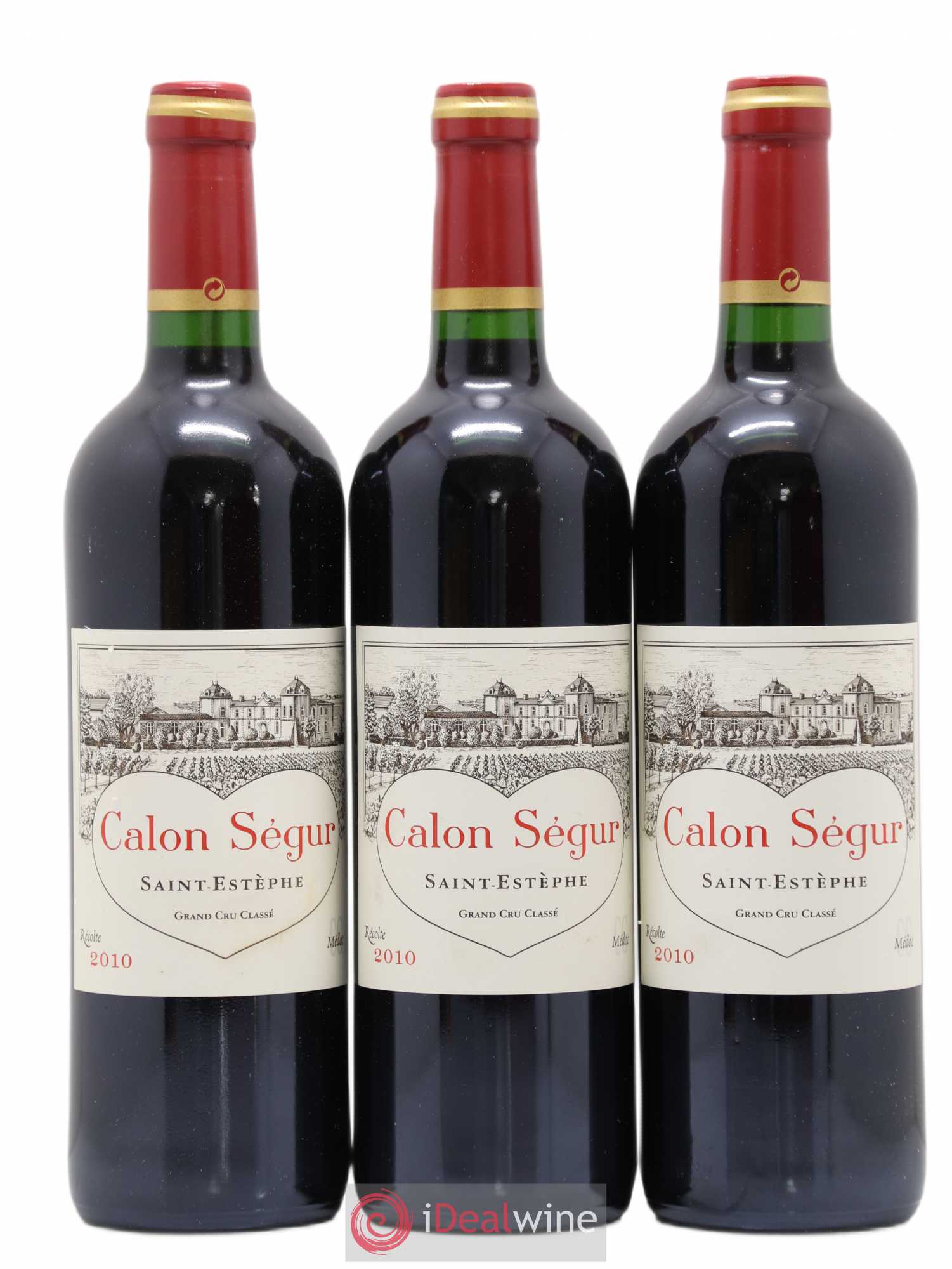 Château Calon Ségur 3ème Grand Cru Classé 2010 - Lot de 6 bouteilles - 2
