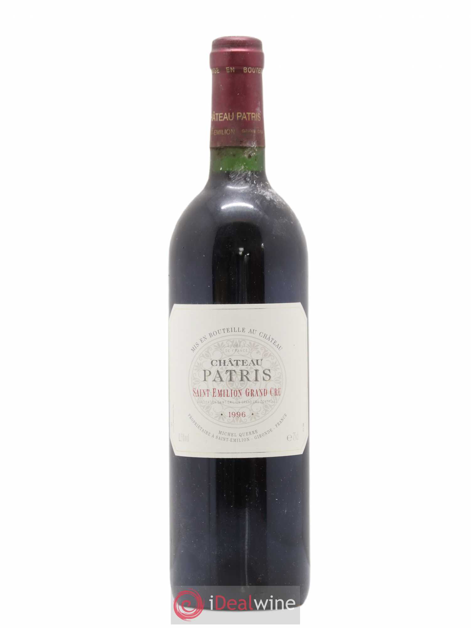 Château Patris 1996 - Lot de 1 bouteille - 0
