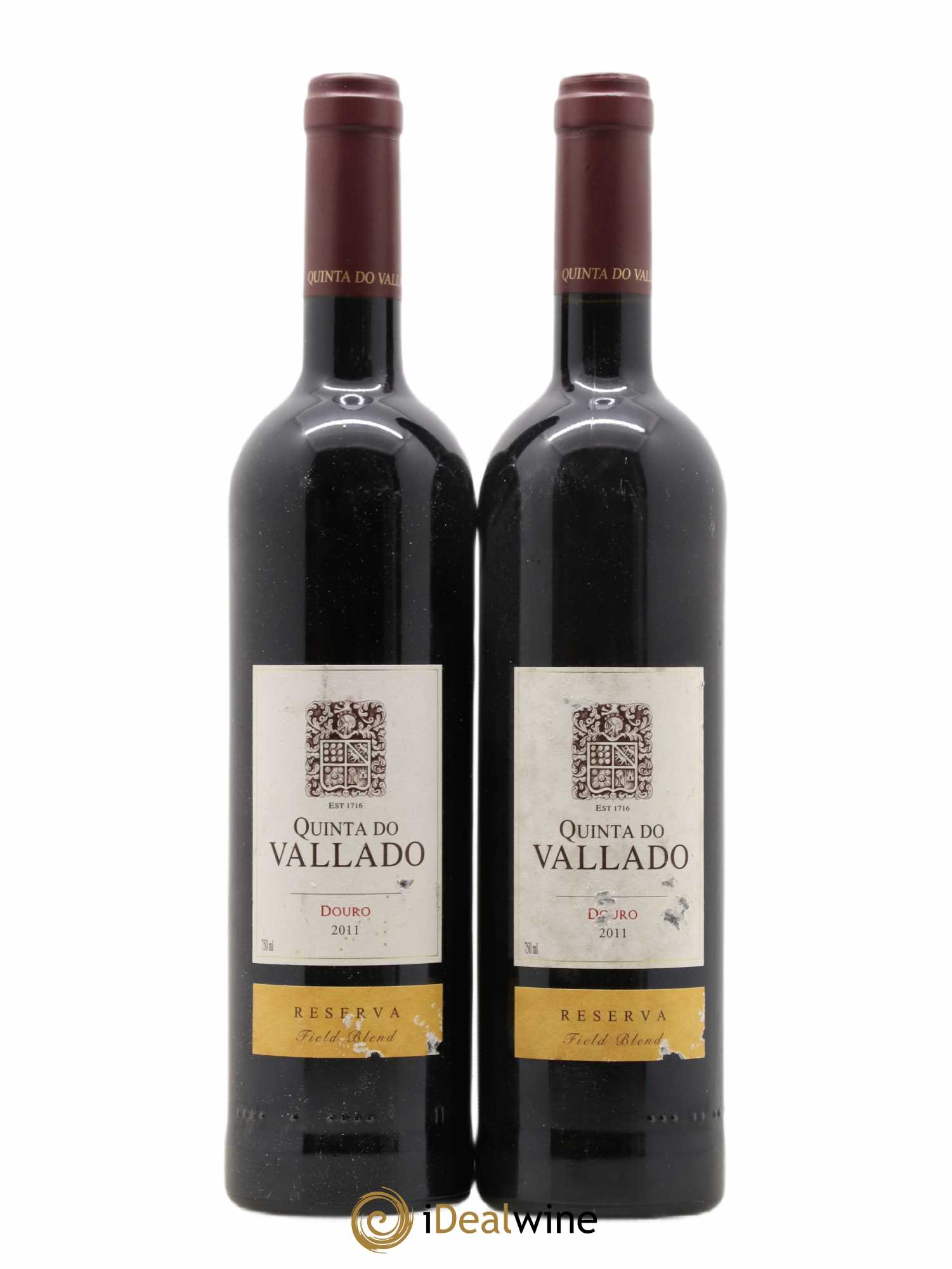 Douro Quinta do Vallado reserva 2011 - Lot de 2 bouteilles - 0
