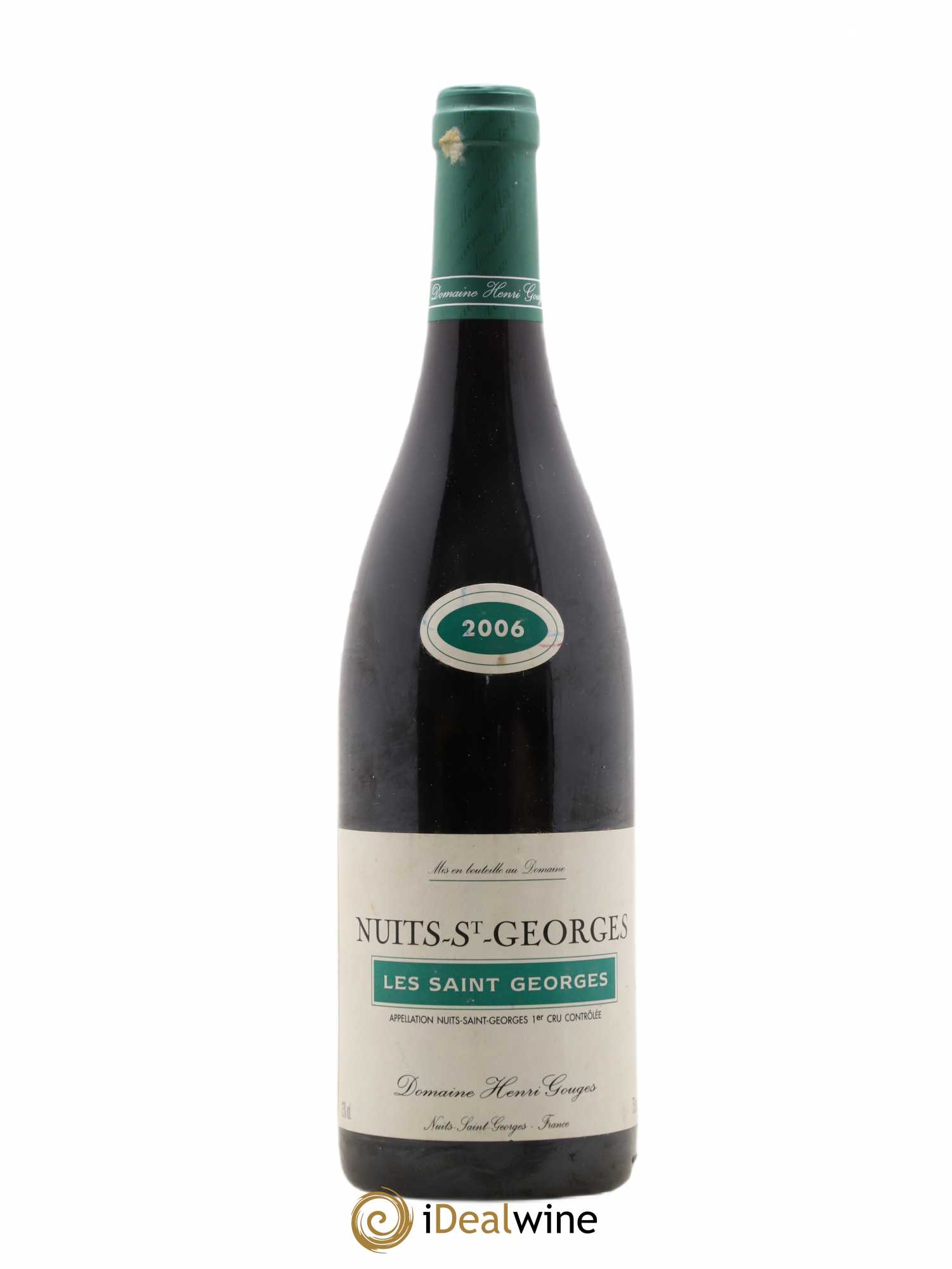 Nuits-Saint-Georges 1er Cru Les Saints Georges Henri Gouges 2006 - Lot de 1 bouteille - 0