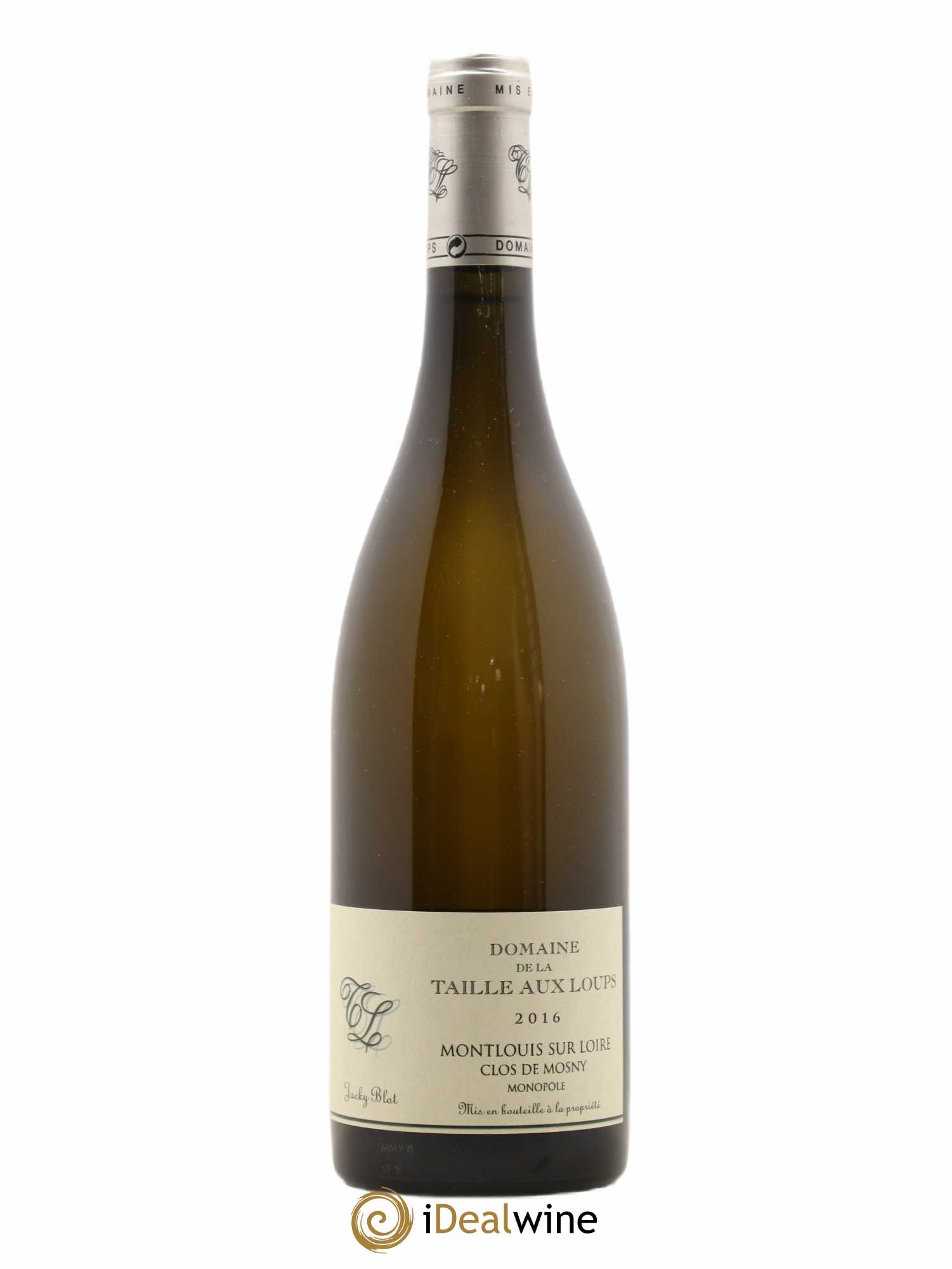 Montlouis-sur-Loire Clos de Mosny La Taille aux Loups - Jacky Blot 2016 - Lot de 1 bouteille - 0