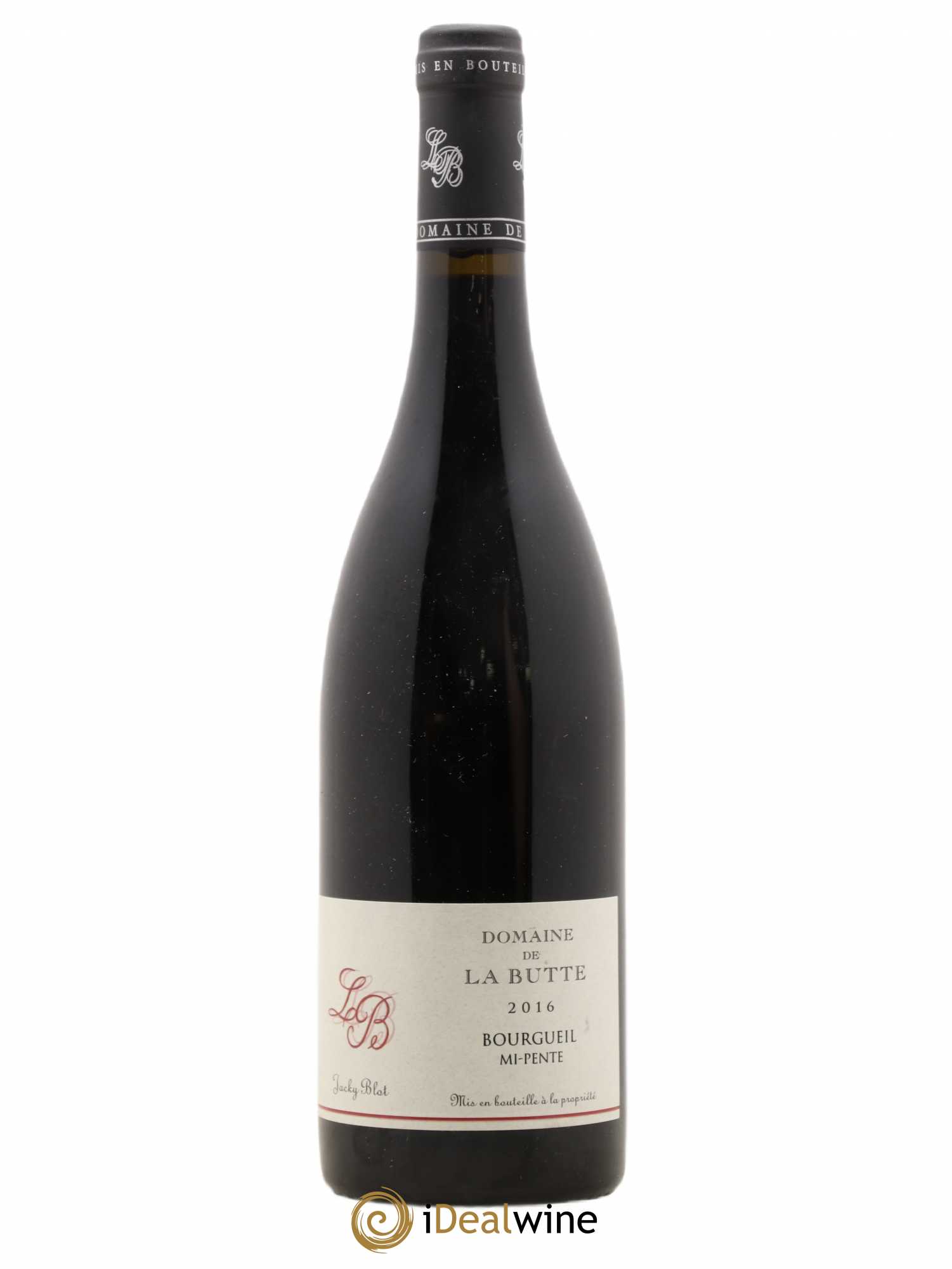 Bourgueil Mi-Pente Domaine de La Butte - Jacky Blot 2016 - Lot de 1 bouteille - 0