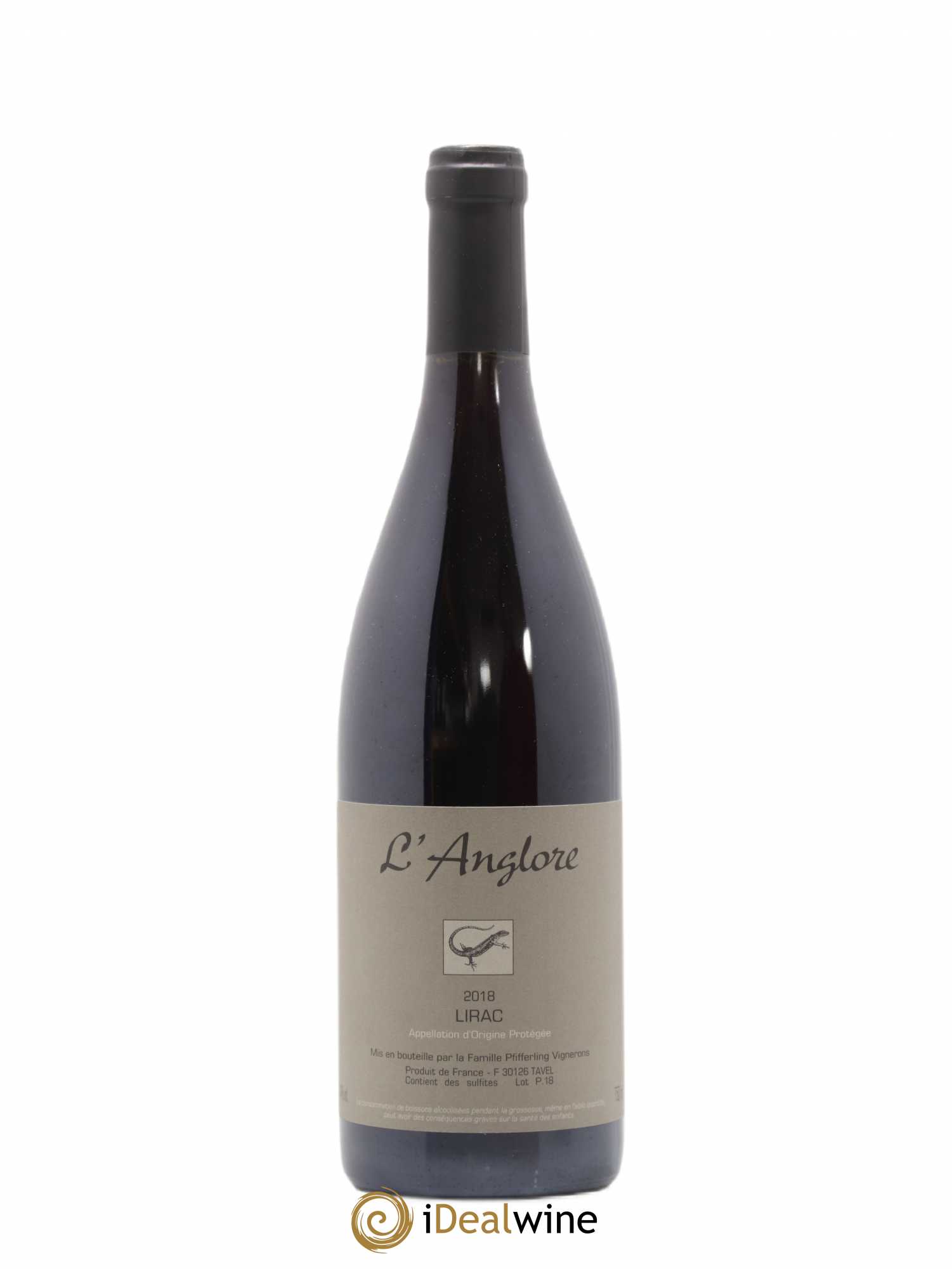 Lirac L'Anglore 2018 - Lot de 1 bouteille - 0