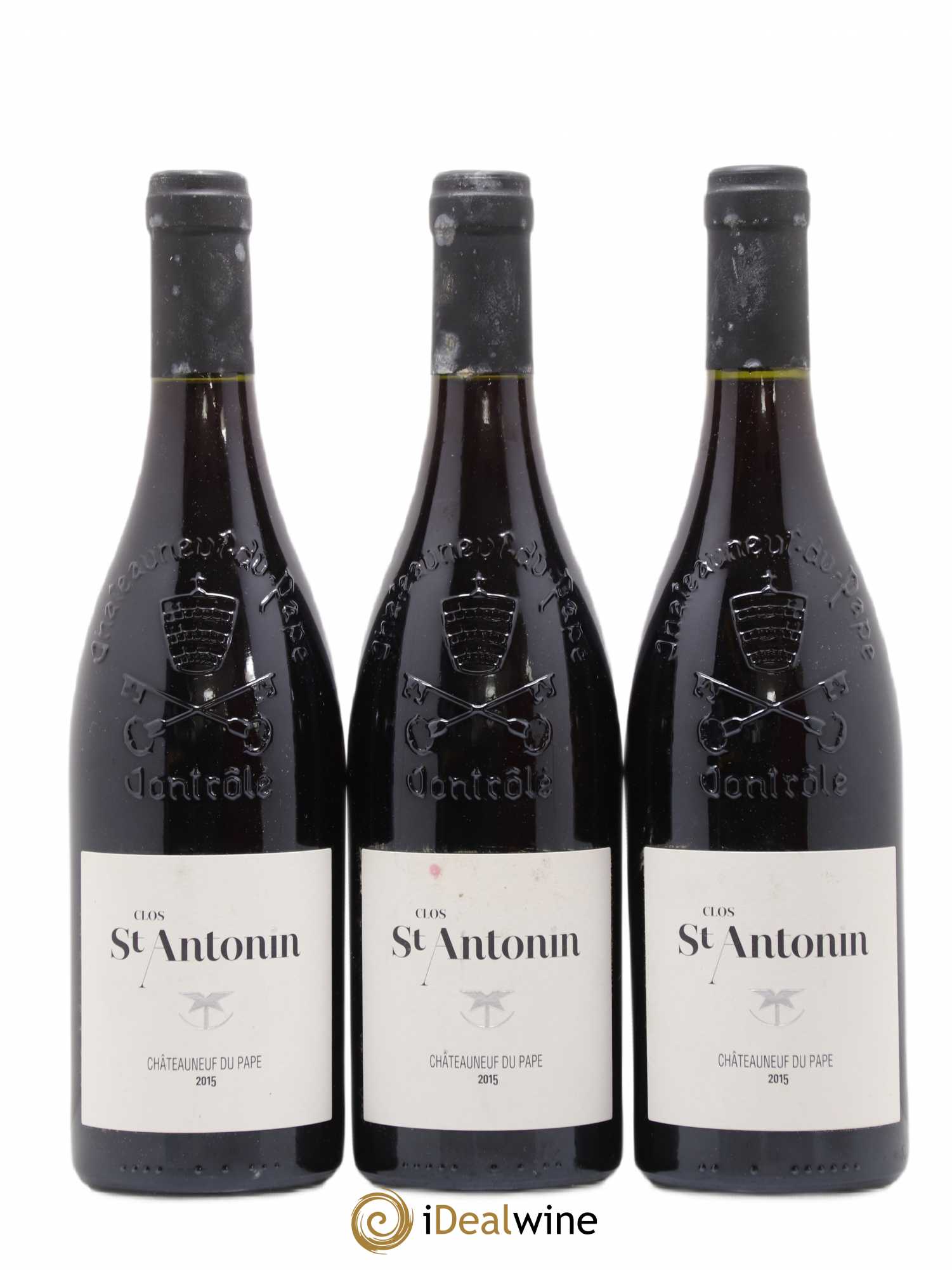 Châteauneuf-du-Pape Clos Saint Antonin 2015 - Posten von 3 Flaschen - 0