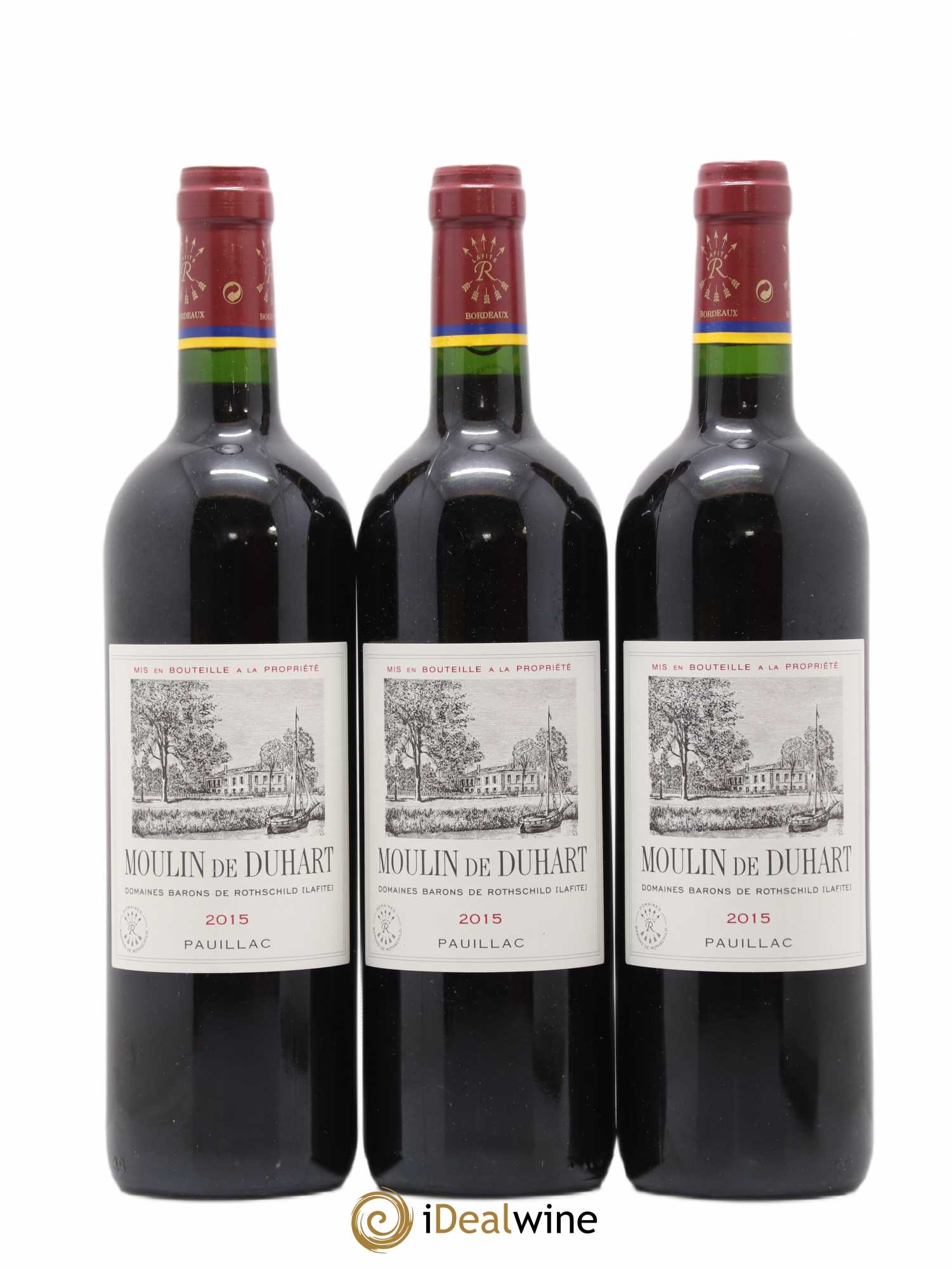 Moulin de Duhart Second Vin 2015 - Lot de 3 bouteilles - 0