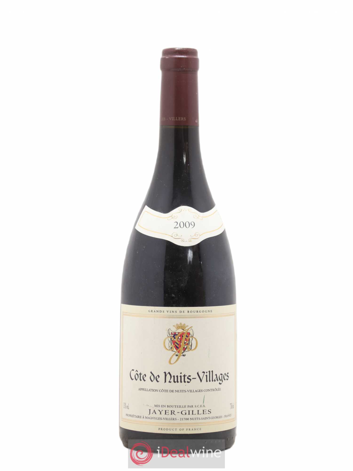 Côte de Nuits-Villages Hoffmann-Jayer (anciennement Jayer-Gilles) 2009 - Lot de 1 bouteille - 0