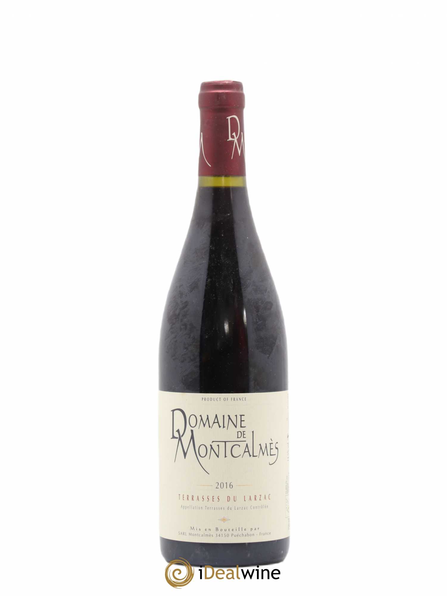 Terrasses du Larzac Domaine de Montcalmès Frédéric Pourtalié 2016 - Lot de 1 bouteille - 0