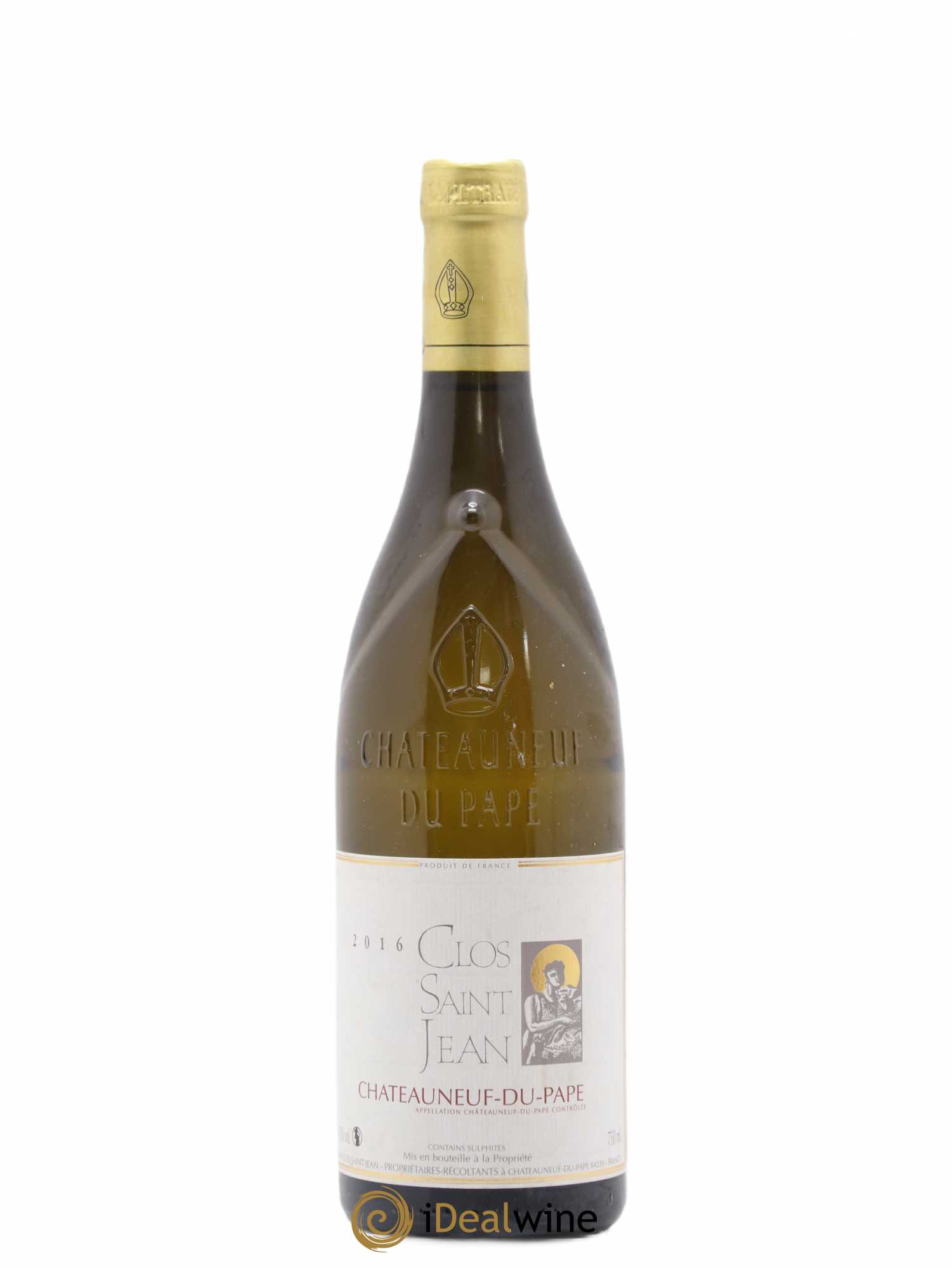 Châteauneuf-du-Pape Clos Saint-Jean Pascal et Vincent Maurel 2016 - Lot de 1 bouteille - 0