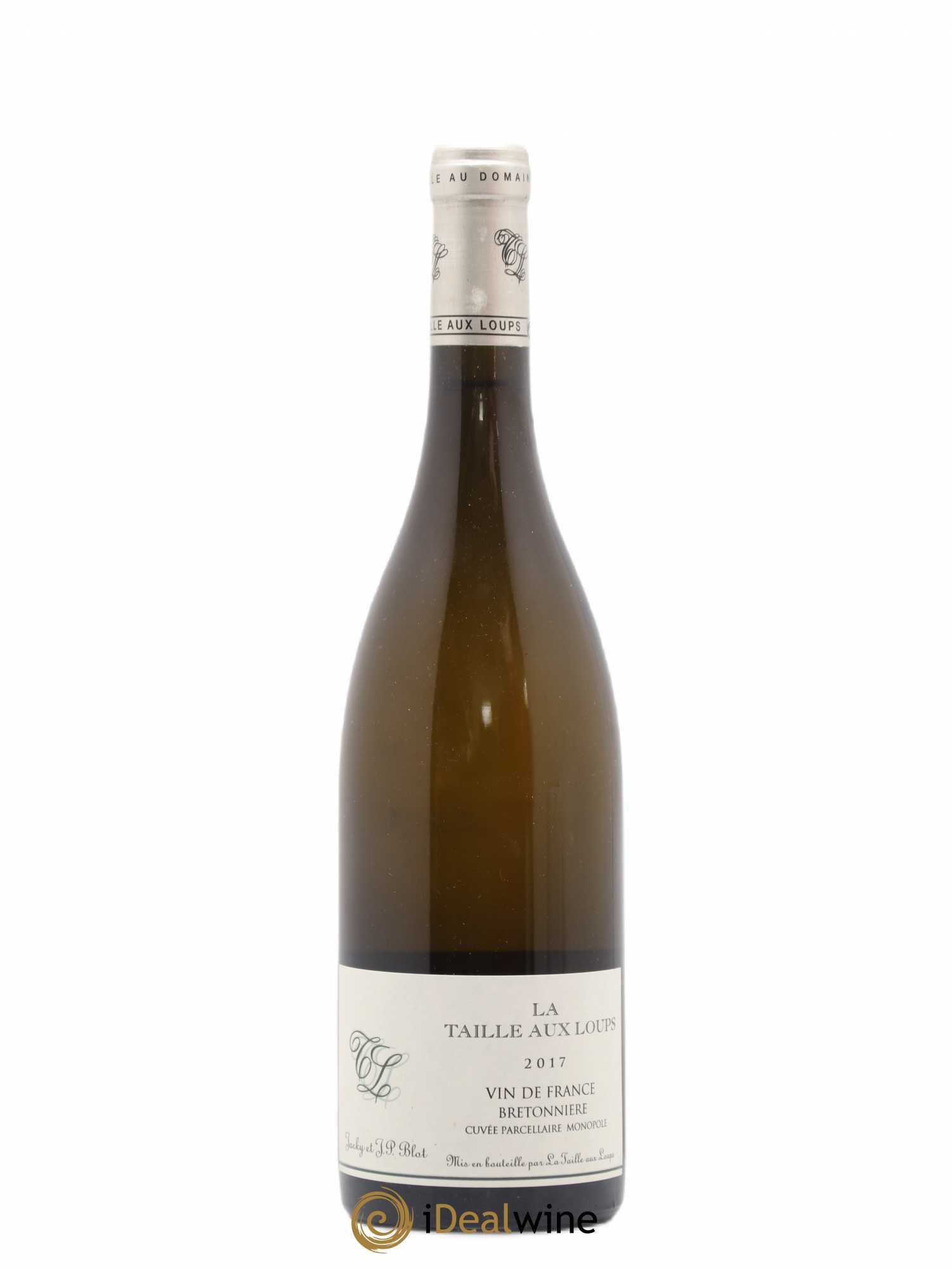 Vin de France Bretonnière La Taille aux Loups - Jacky Blot 2017 - Lot de 1 bouteille - 0