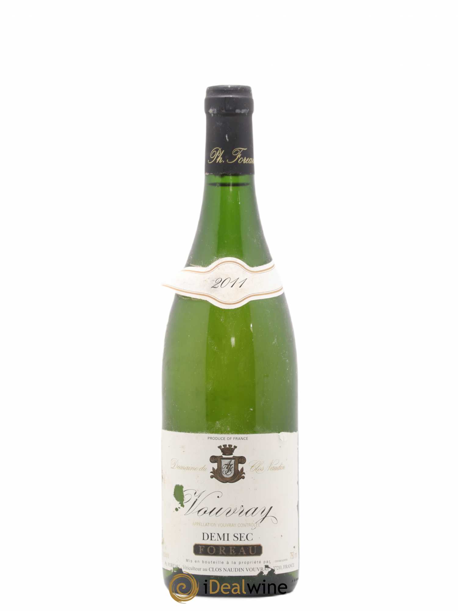 Vouvray Demi-Sec Clos Naudin - Philippe Foreau 2011 - Lot de 1 bouteille - 0