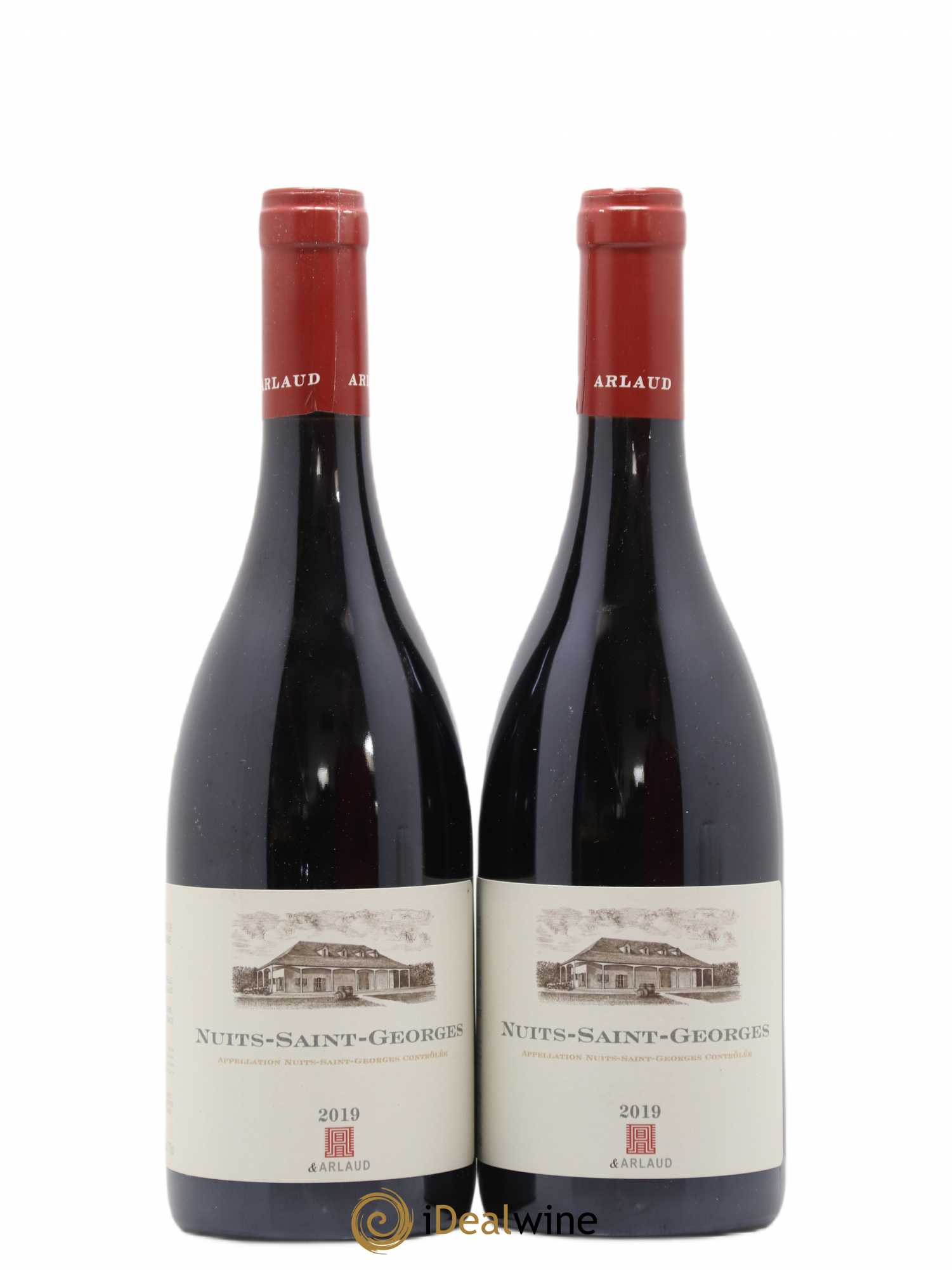 Nuits-Saint-Georges A et Arlaud 2019 - Posten von 2 Flaschen - 0