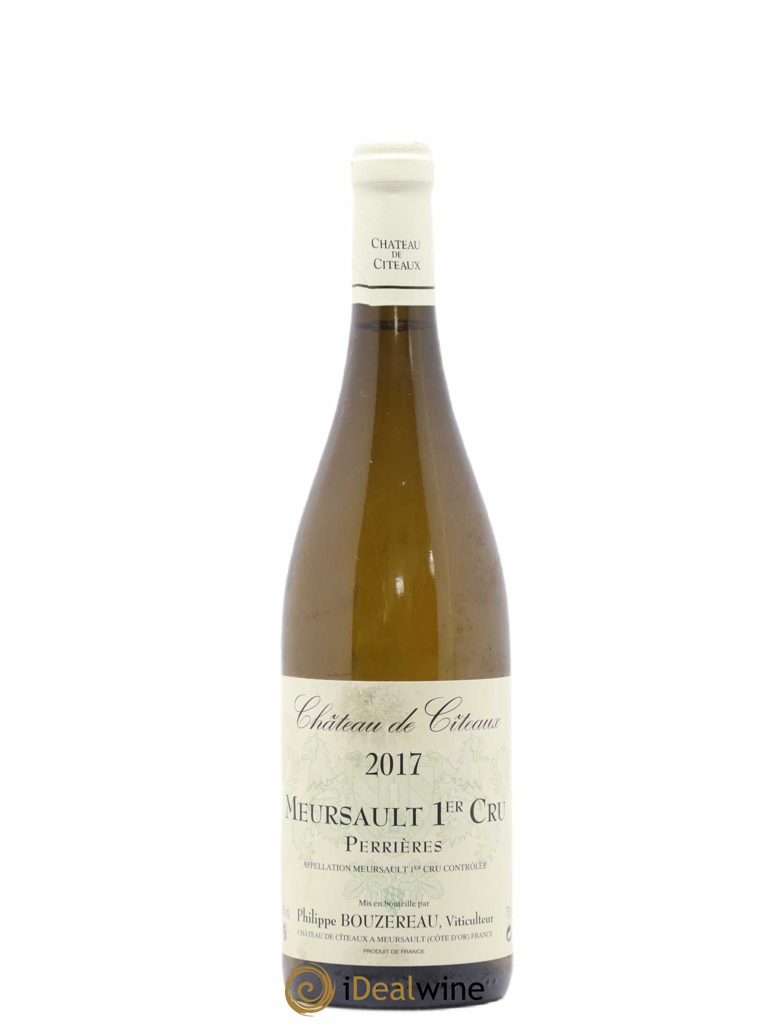 Meursault 1er Cru Perrières Chateau de Cîteaux Philippe Bouzereau 2017 - Posten von 1 Flasche - 0
