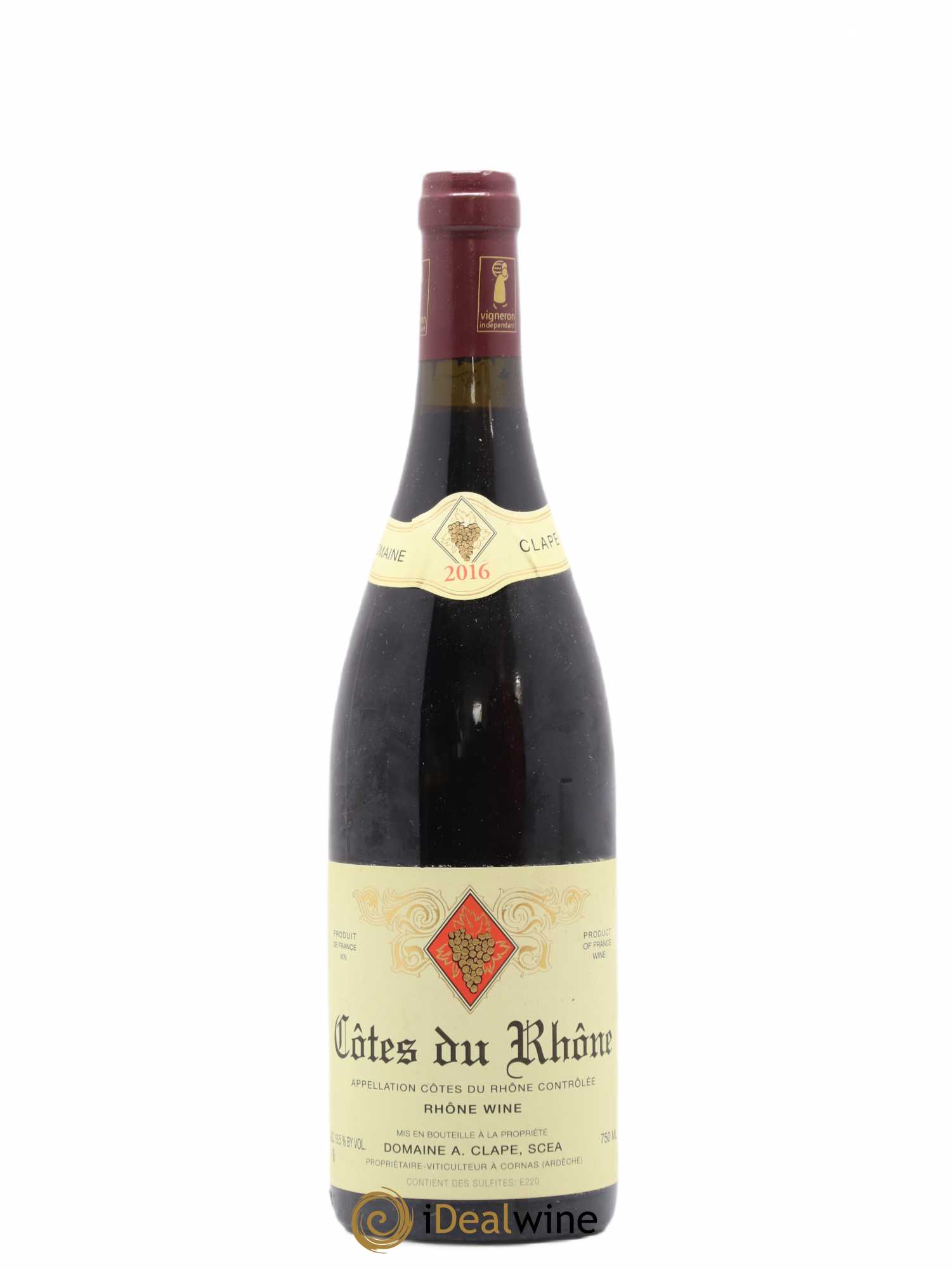 Côtes-du-Rhône Auguste Clape 2016 - Lot de 1 bouteille - 0