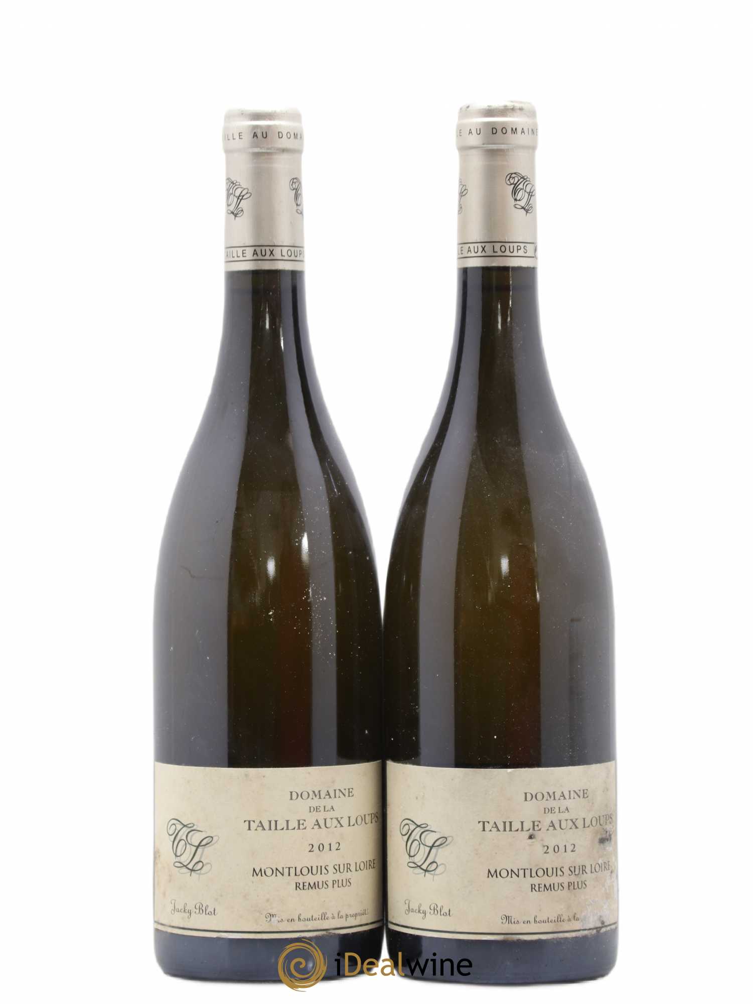 Montlouis-sur-Loire Rémus Plus La Taille aux Loups - Jacky Blot 2012 - Lot de 2 bouteilles - 0