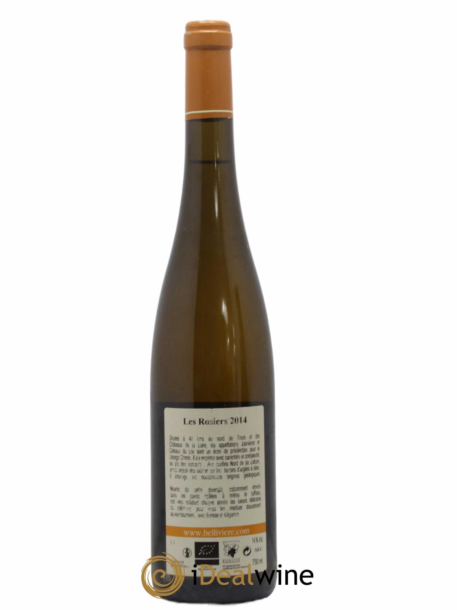 Jasnières Les Rosiers Domaine de Bellivière 2014 - Lot de 1 bouteille - 1