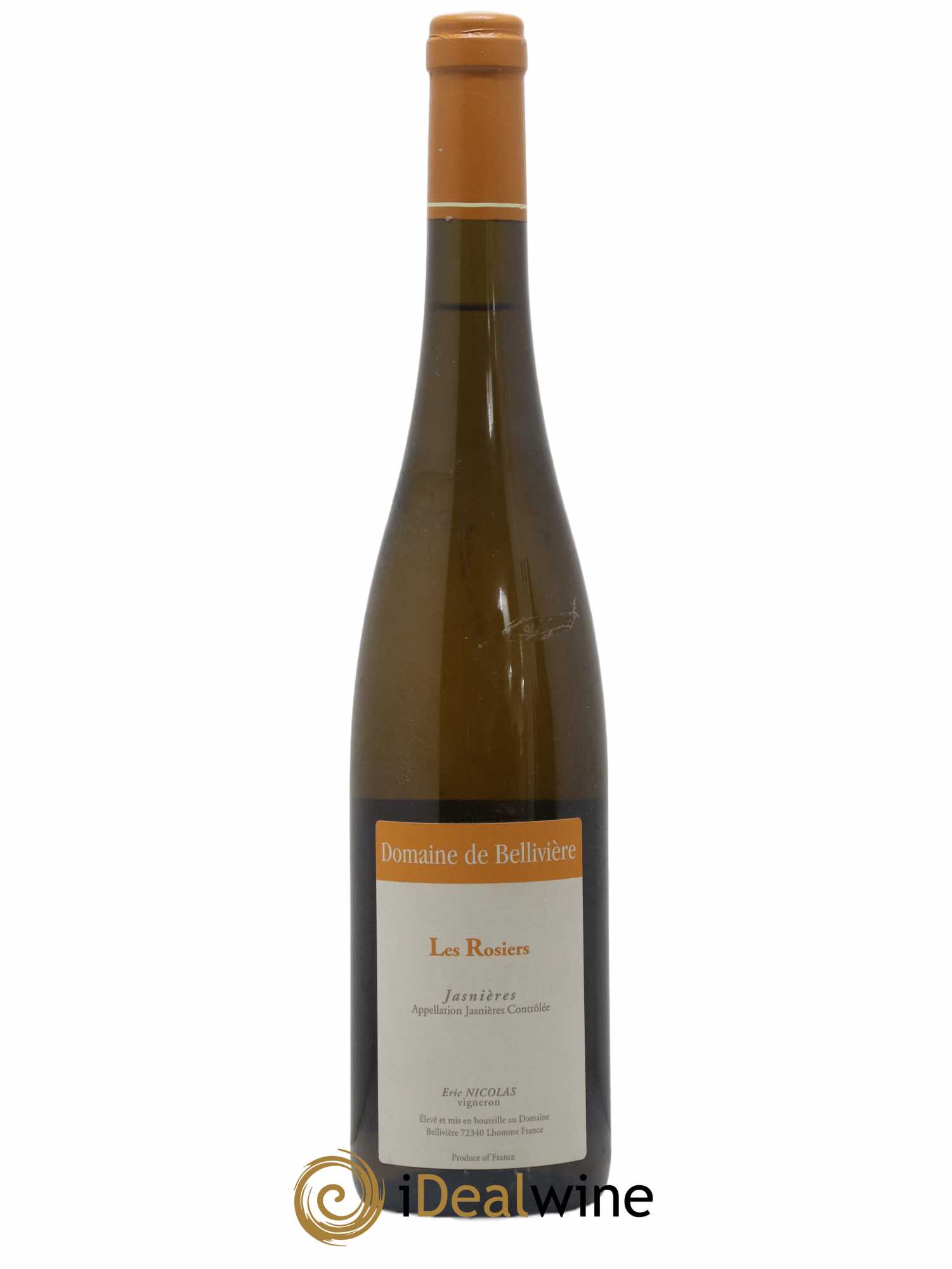 Jasnières Les Rosiers Domaine de Bellivière 2014 - Lot de 1 bouteille - 0